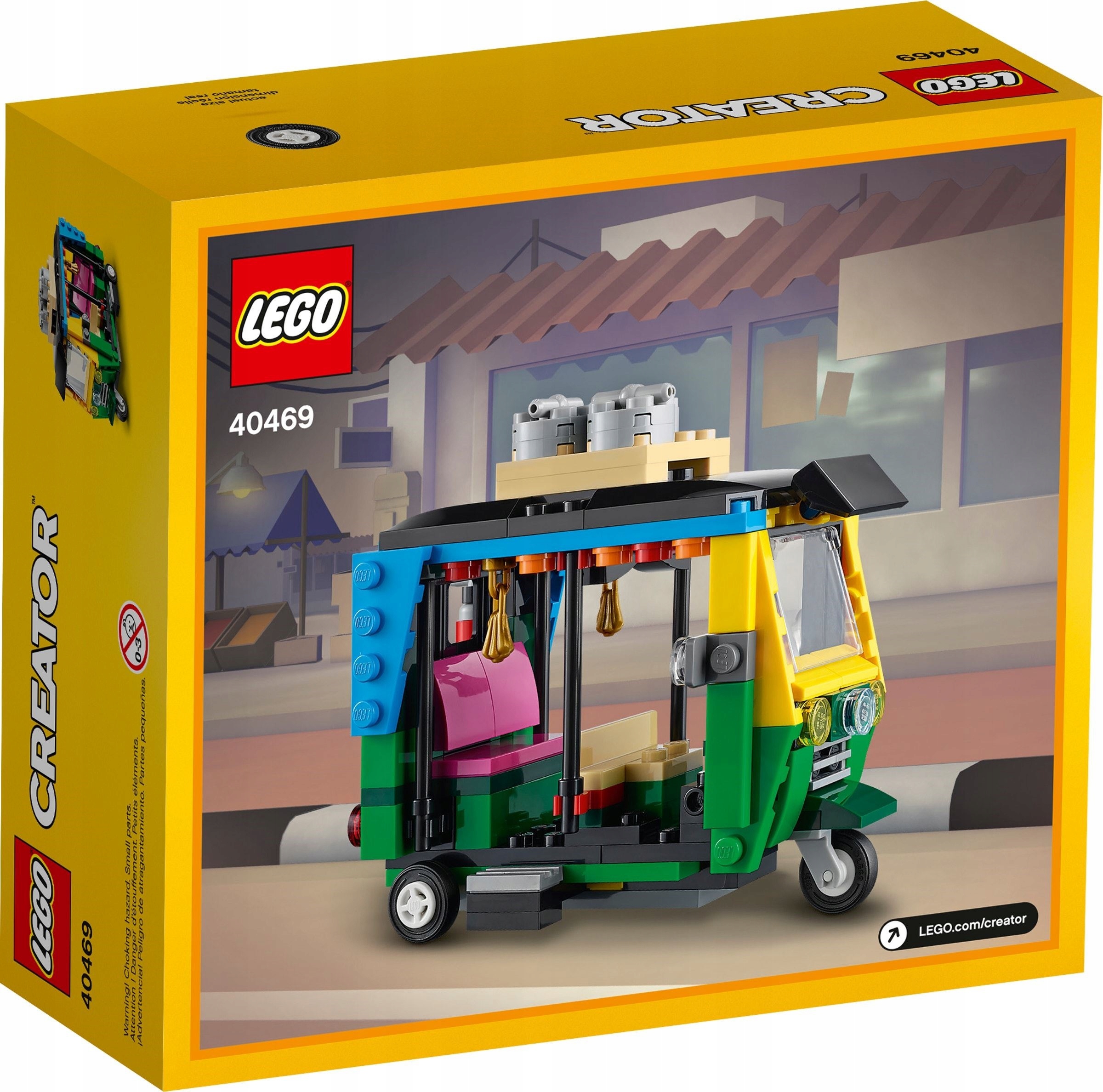 LEGO Creator 40469 Autoriksza Tuk Tuk Marka LEGO