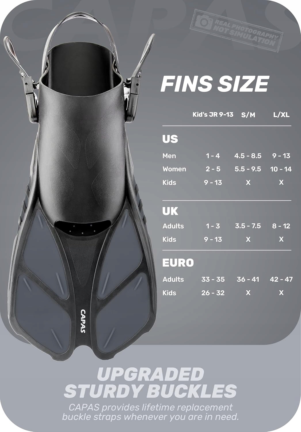 Płetwy laigoods F619 42-47 Marka inna
