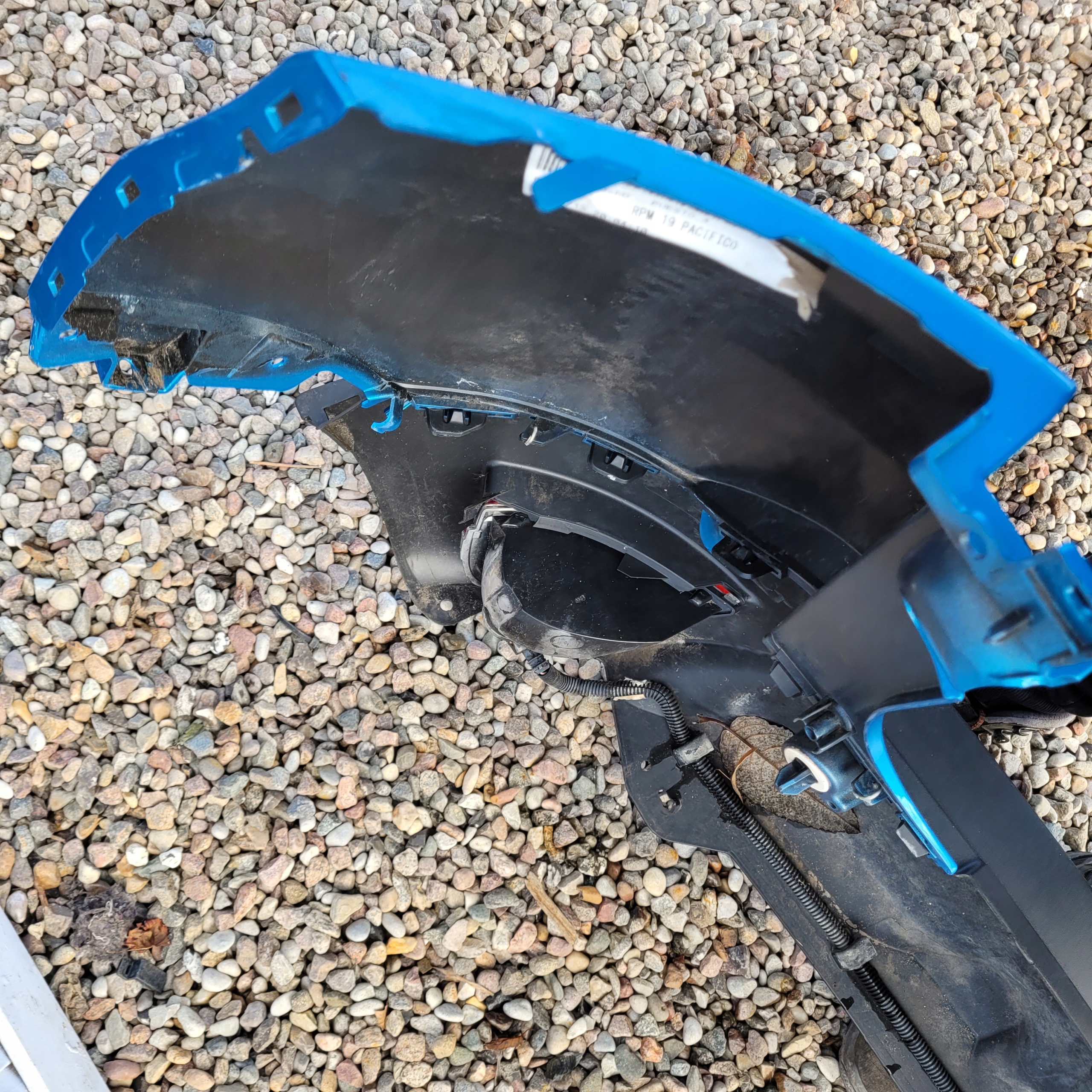 bumper rear rear part RENAULT CAPTUR and