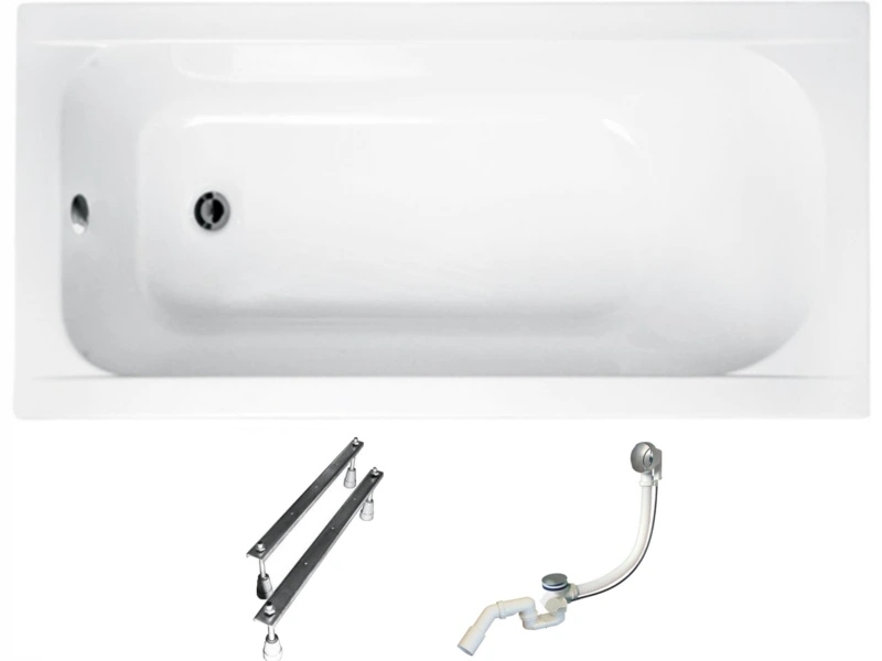 

Besco Continea Wanna Akrylowa 140x70 + Syfon