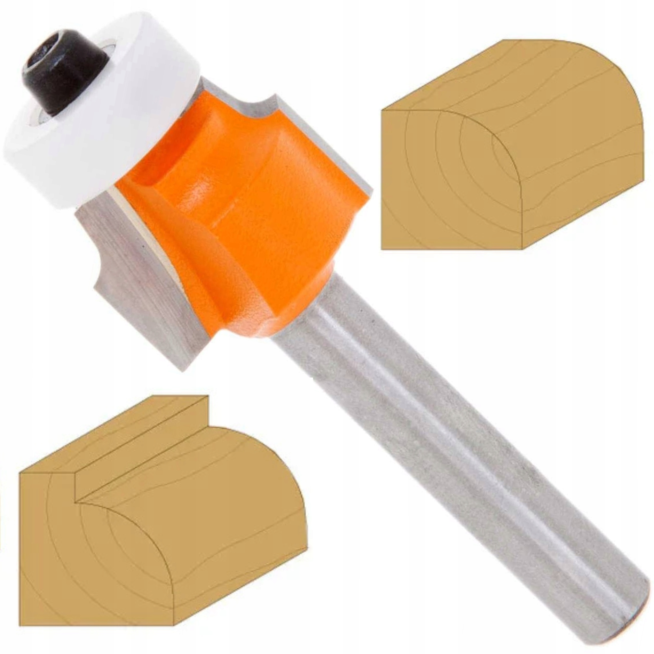 Frez Do Zaokrągleń Z Łożyskiem Hm R=2 D=16,7 I=12,7 S=8 Cmt 938.167.11