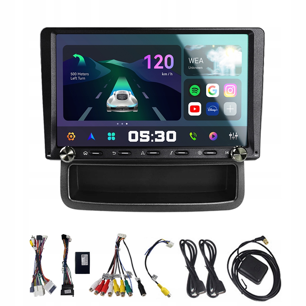 2DIN Android Autorádio pro Renault Trafic Opel Vivaro 2010-2014 s CarPlay a Gps