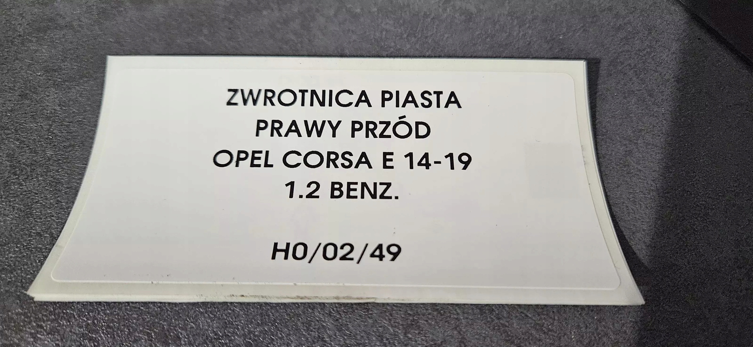 otoč čapu pravý predok CORSA E 14-19 1.2BENZ