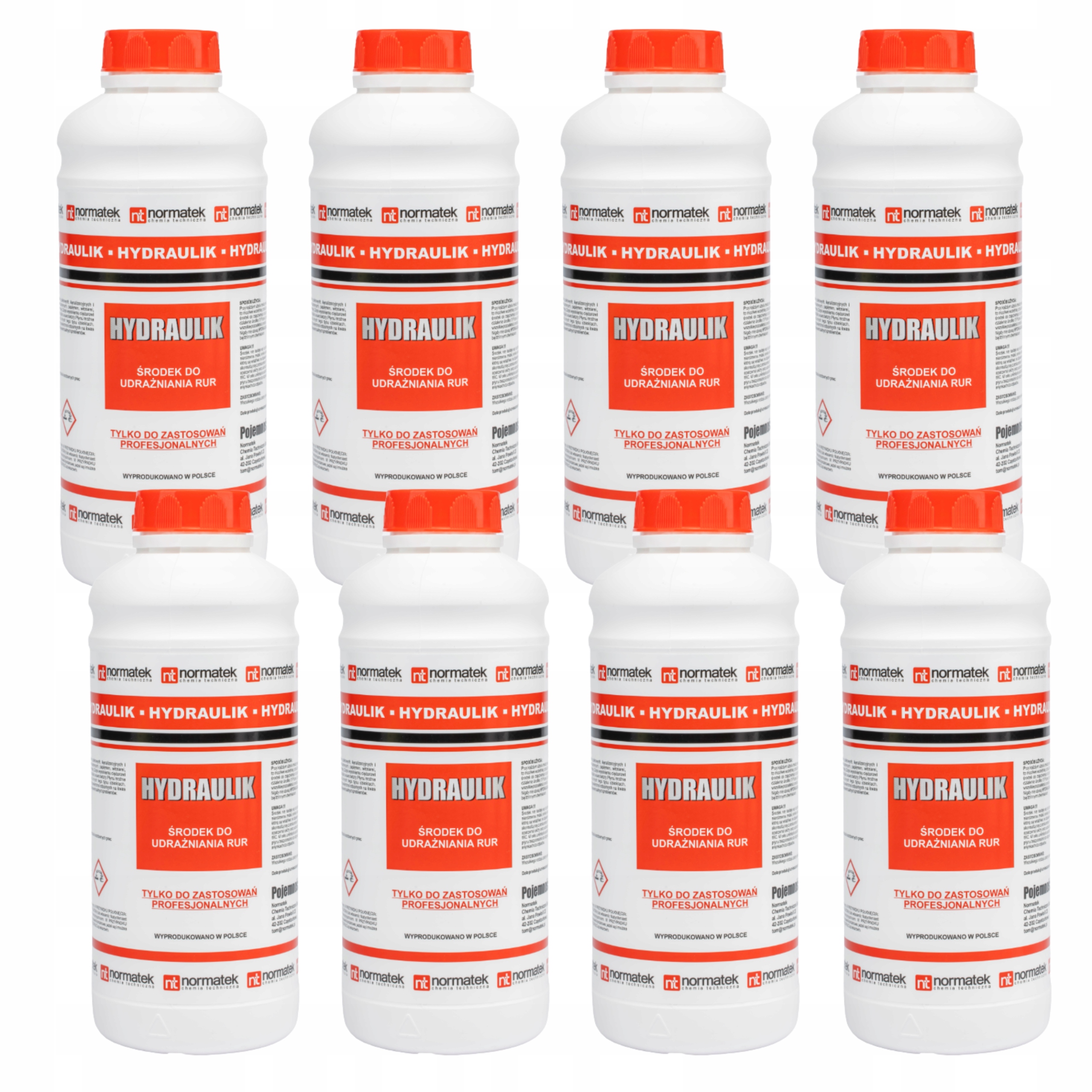 Prostředek K Zprůchodnění Potrubí Kanalizačních Sifonů Silný Přípravek Sada x8