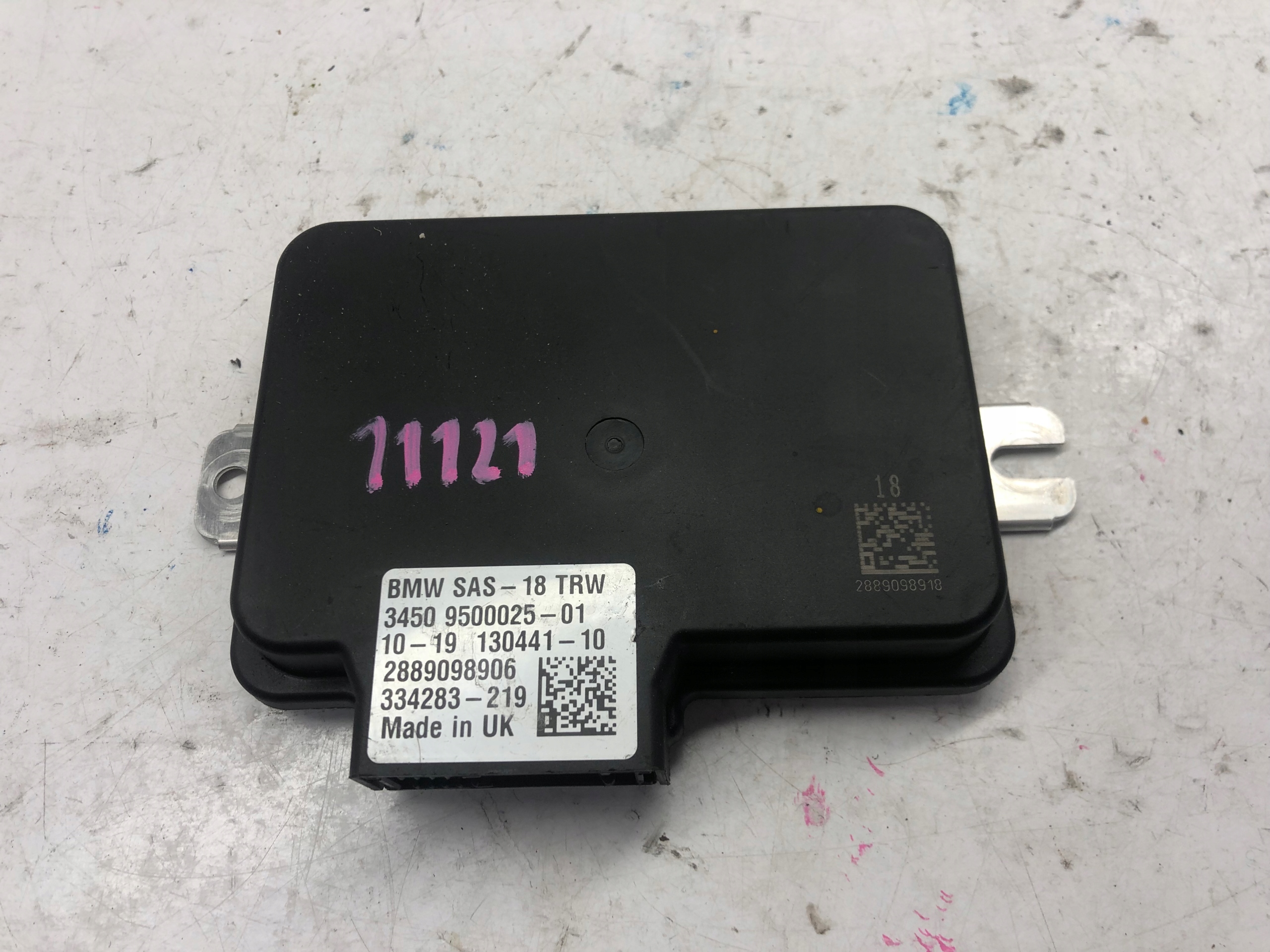 BMW X7 G07 module control unit SAS 9500025