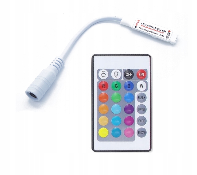 STEROWNIK KONTROLER PILOT RADIOWY RF24 TAŚMA LED Typ pilot