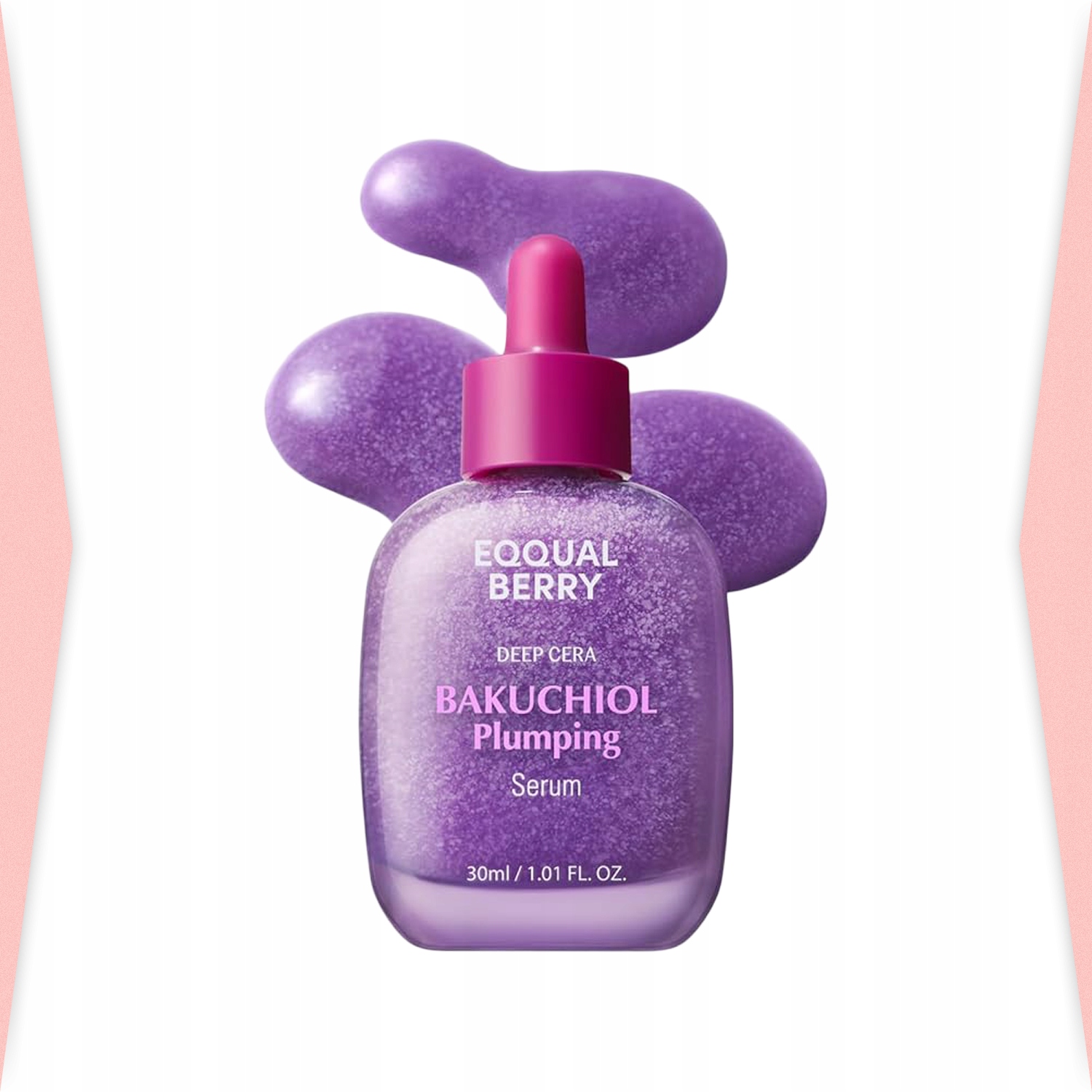 Eqqualberry Korejské zpevňující sérum Bakuchiol Plumping s Bakuchiolem