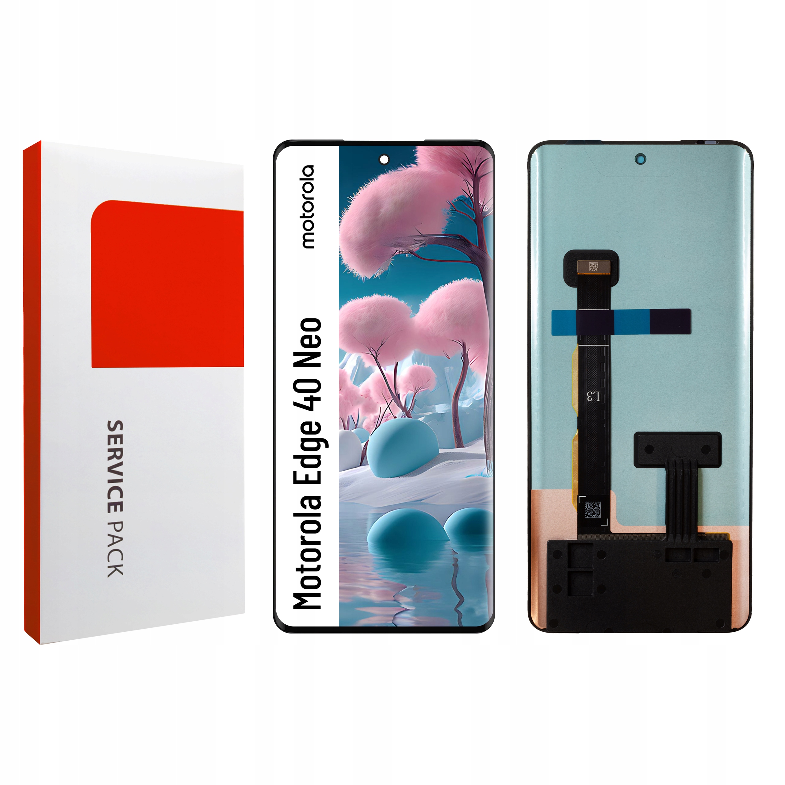 Displej pre Edge 40 Neo Originál Zila Display Panel LCD