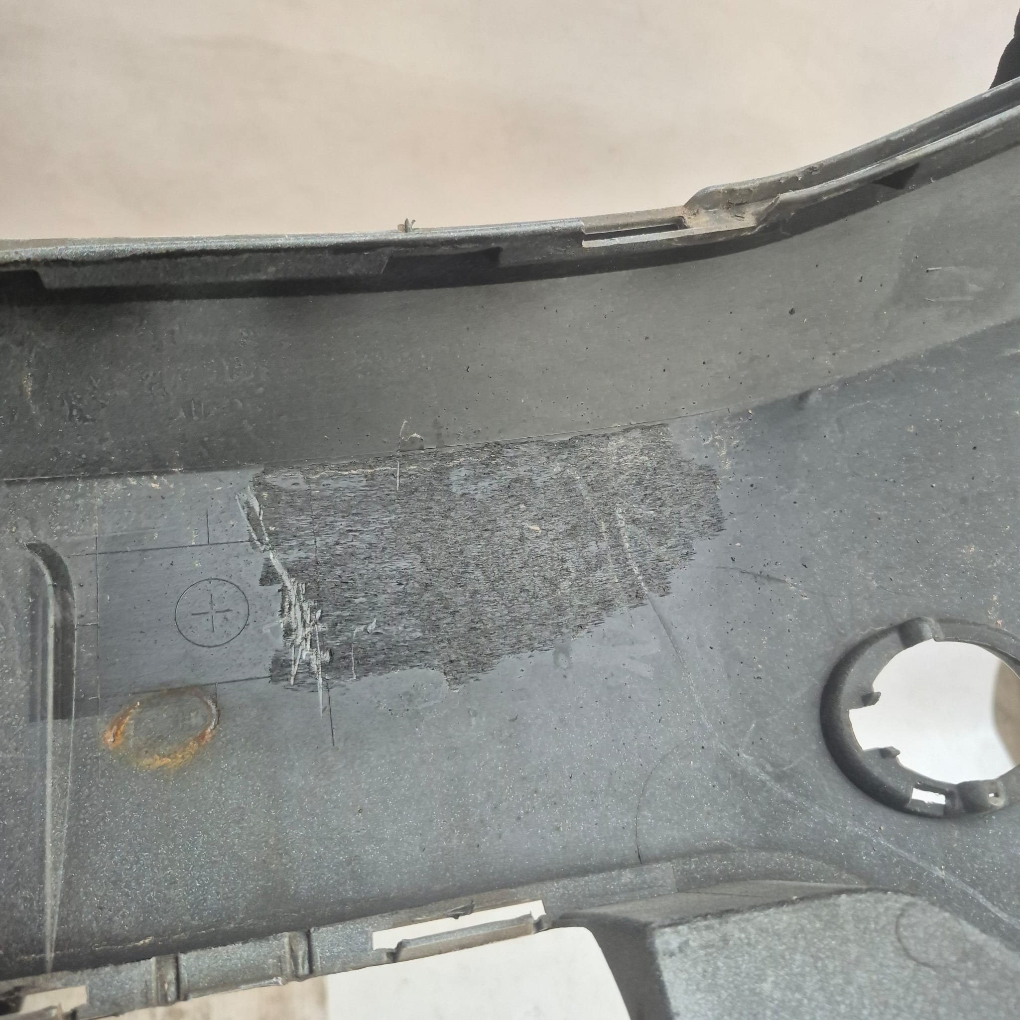 VW CADDY III LIFT 2K5 15 - bumper front front without DZIUR 2K5807221K