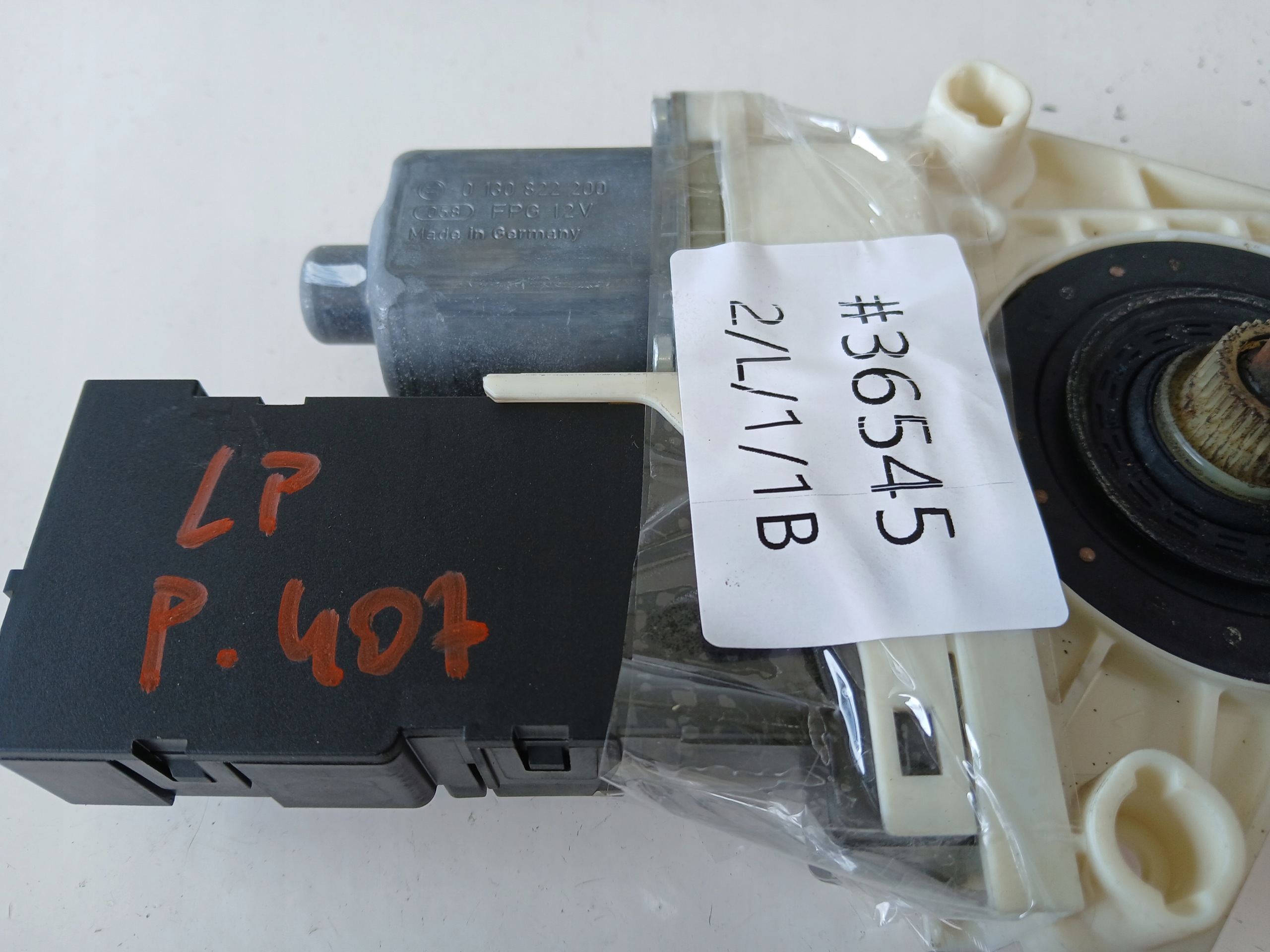 PEUGEOT 407 mini motor windows left front 9663036480