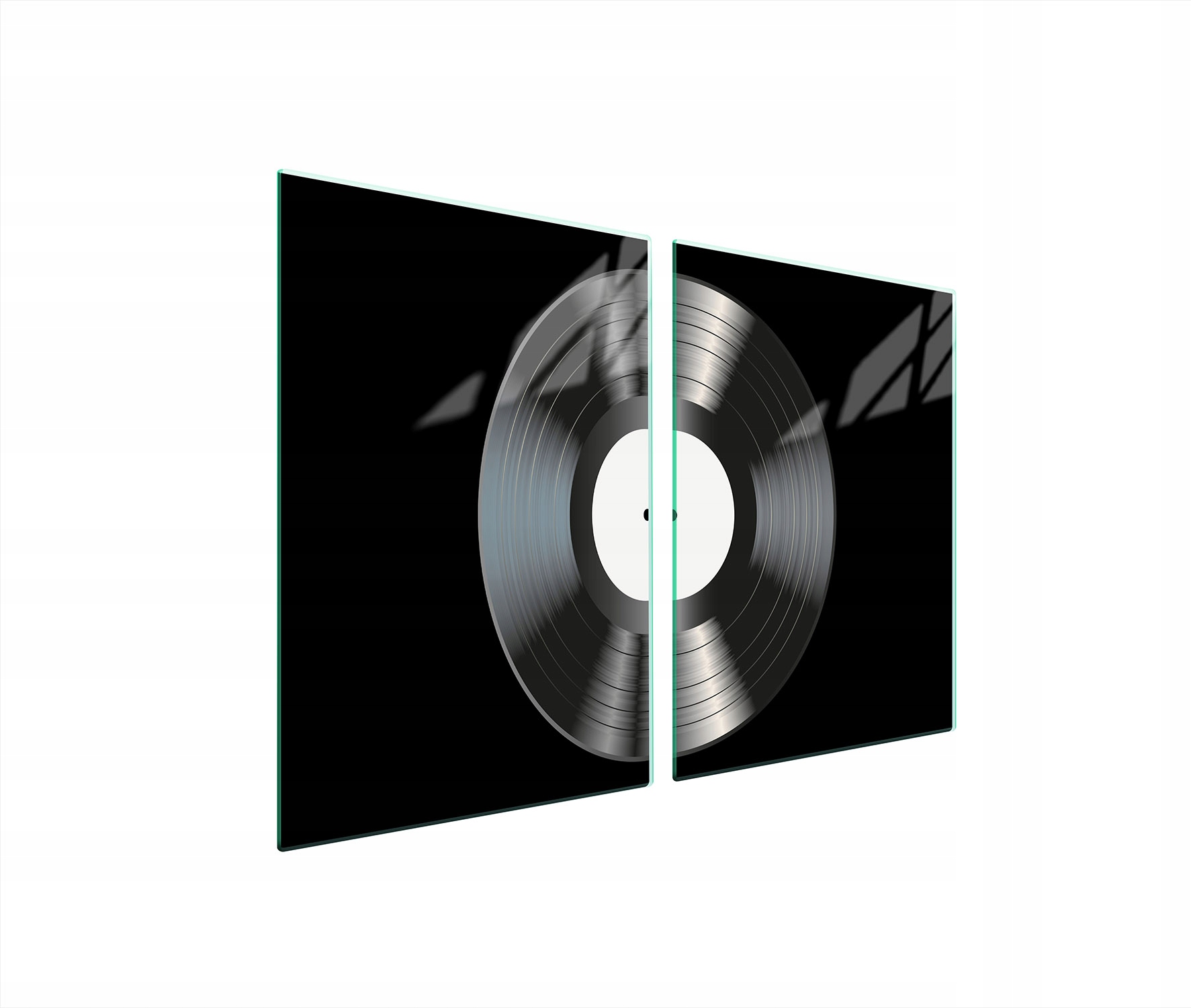 Skleněná Ochranná Deska Do Kuchyně 2x45x52 Vinylové Tvrzené Sklo