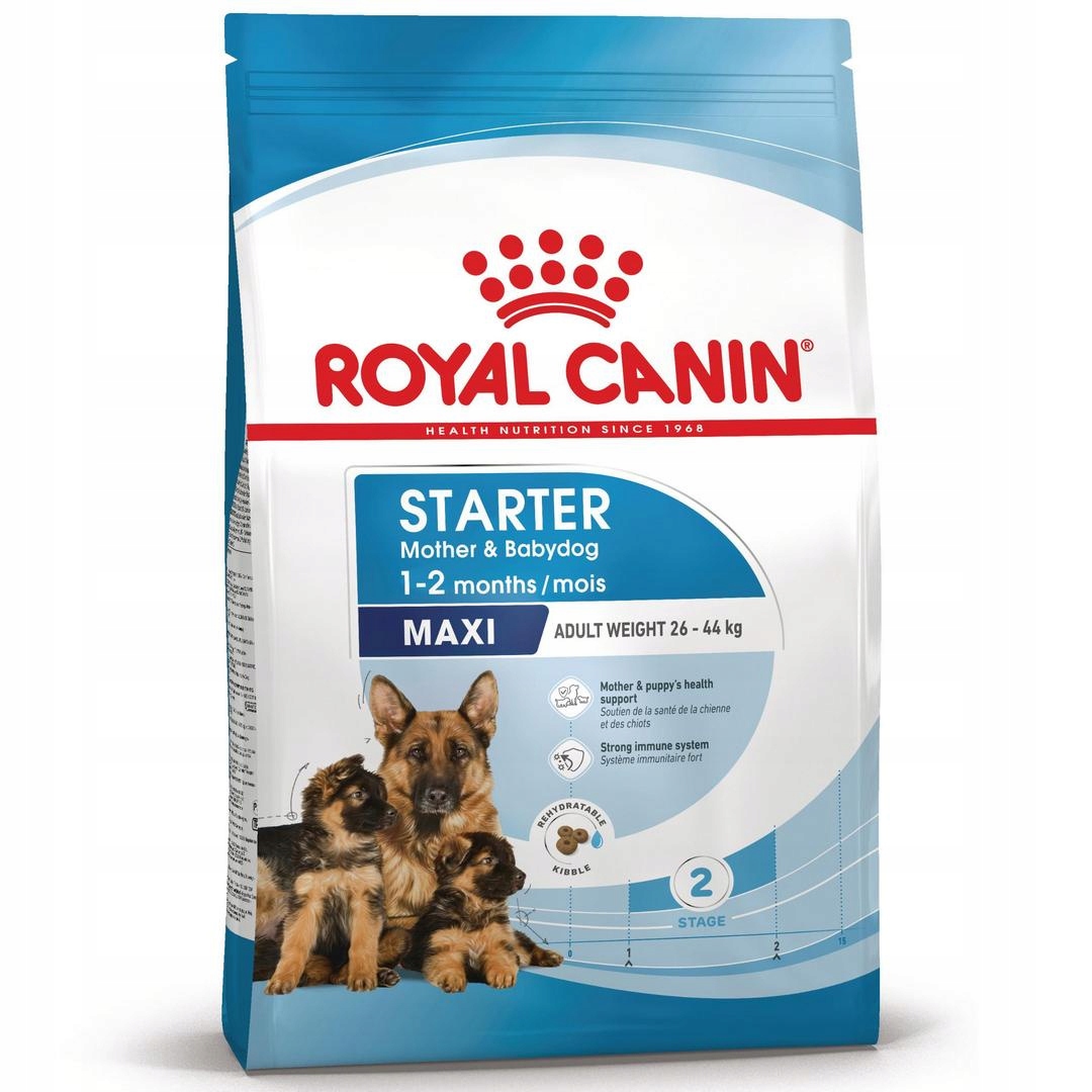 Levně Royal Canin Maxi Starter Mother Babydog 15 kg Suché Krmivo pro psy s velkými plemeny