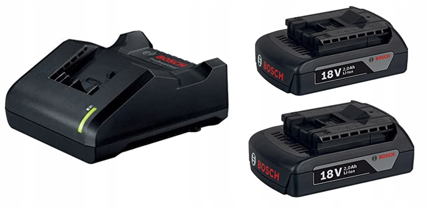 ZESTAW WKRĘTARKA BOSCH 18V 2x2,0Ah ZESTAW GSR 185-LI Kod producenta 06019K3000