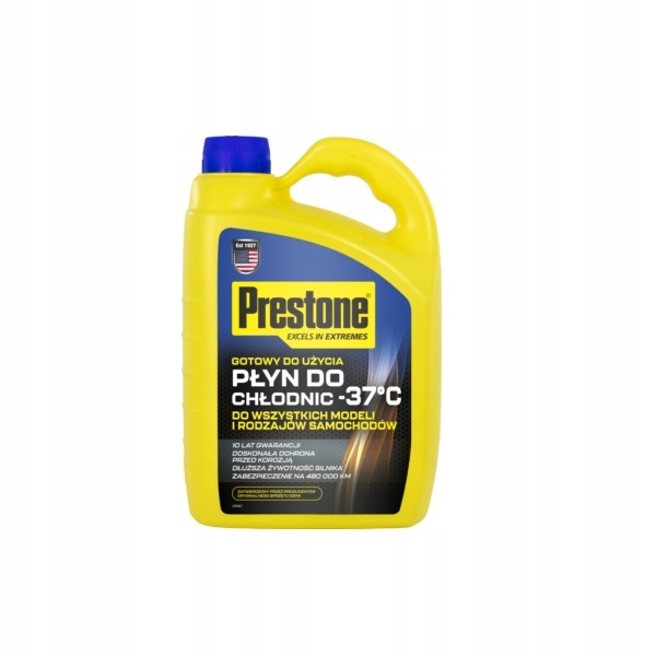 

Prestone gotowy płyn do chłodnic -37C mieszalny 4L