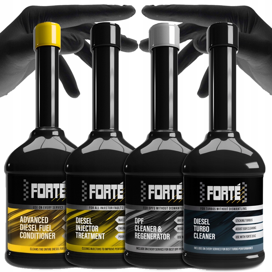 FORTE PAKIET DIESEL CZYŚCI WTRYSKIWACZE TURBO DPF