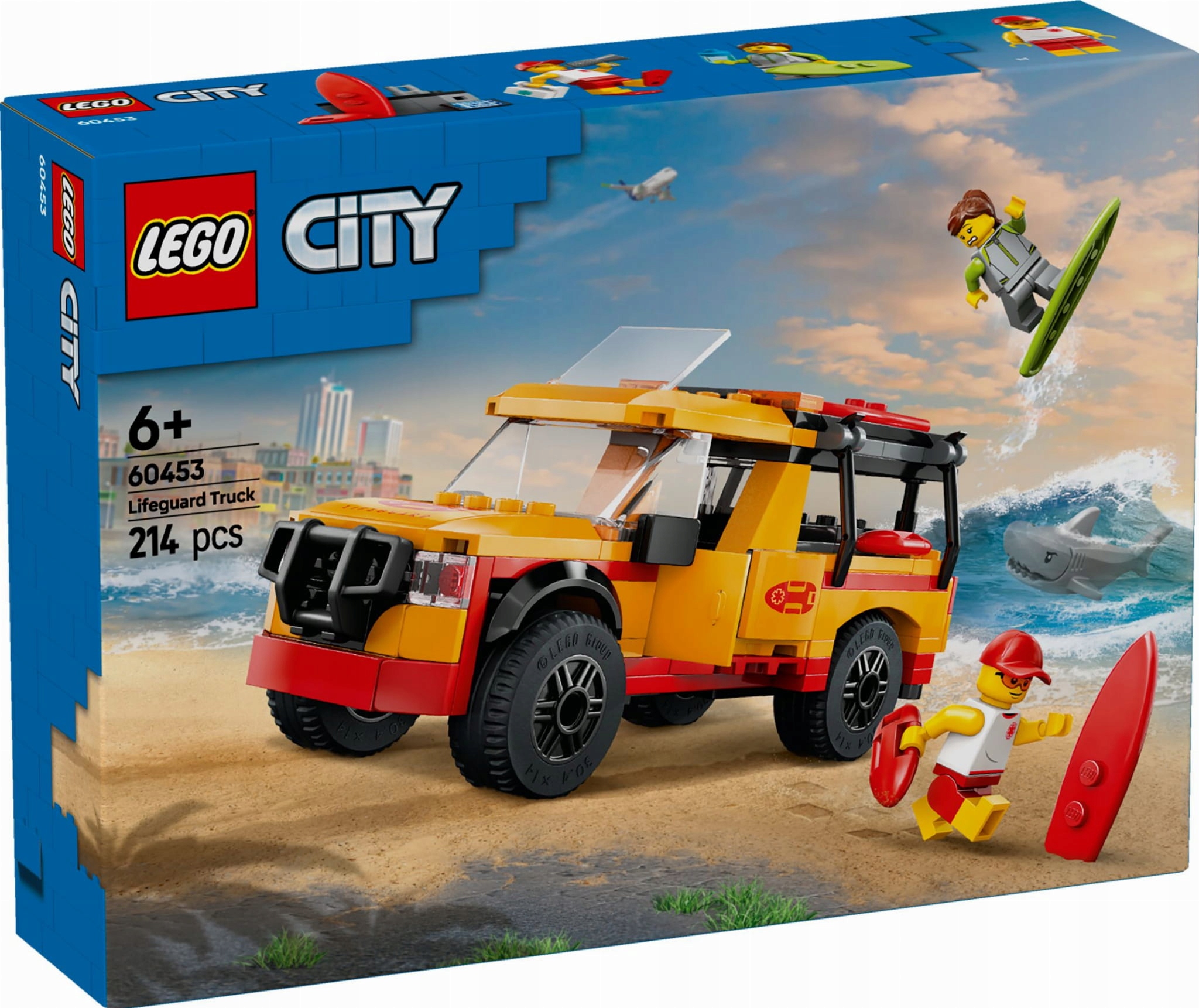 stavebnice Lego City 60453 Záchranářská dodávka plážových záchranářů