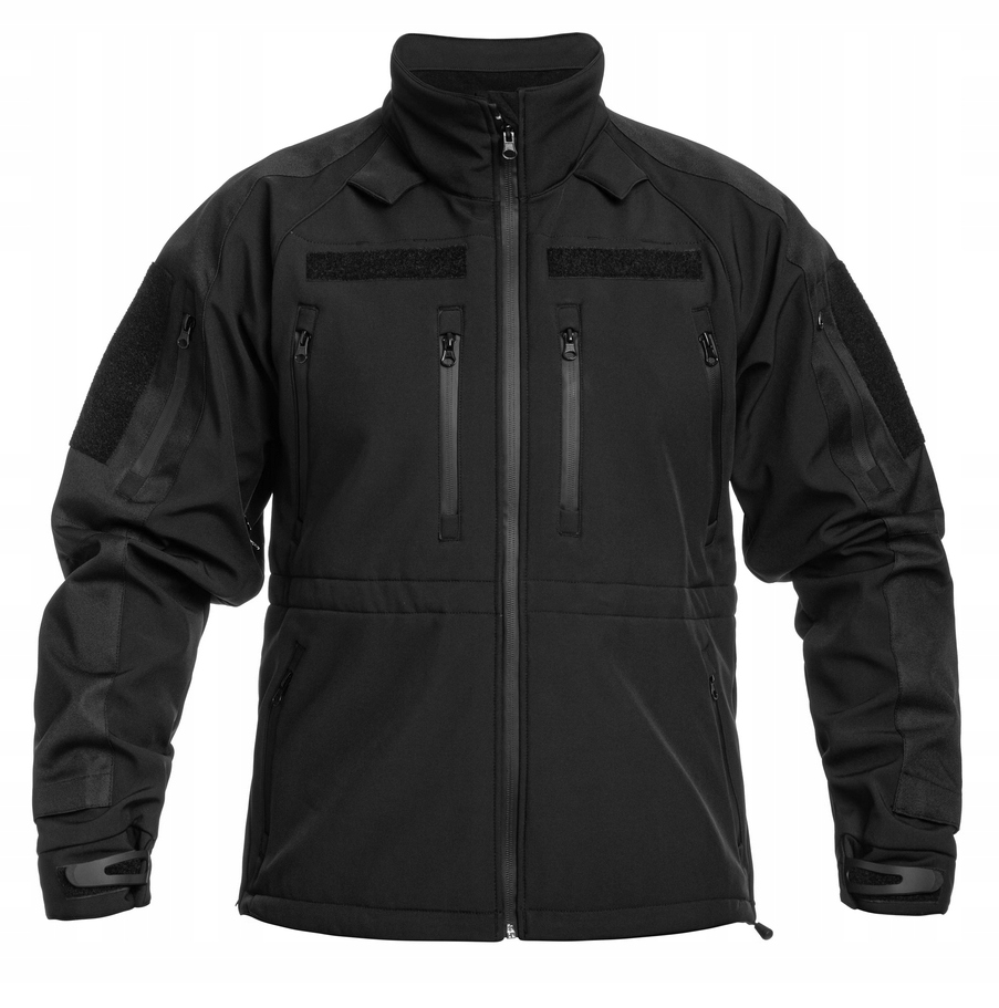 Mil-Tec Bluza Polarowa Softshell Plus Czarna XL