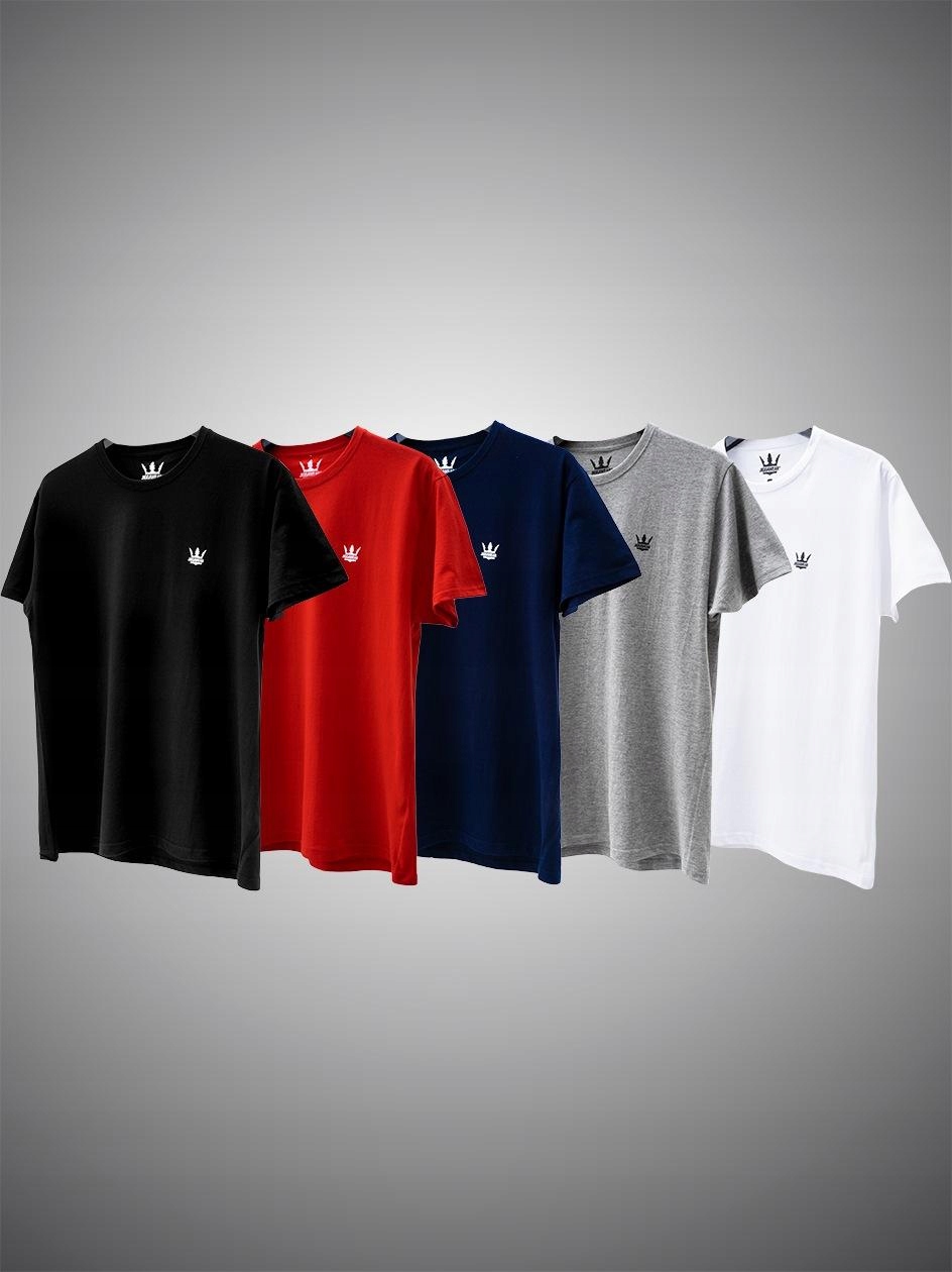 

Koszulka Zestaw 5 szt. T-Shirt Jigga 5 Kolorów M