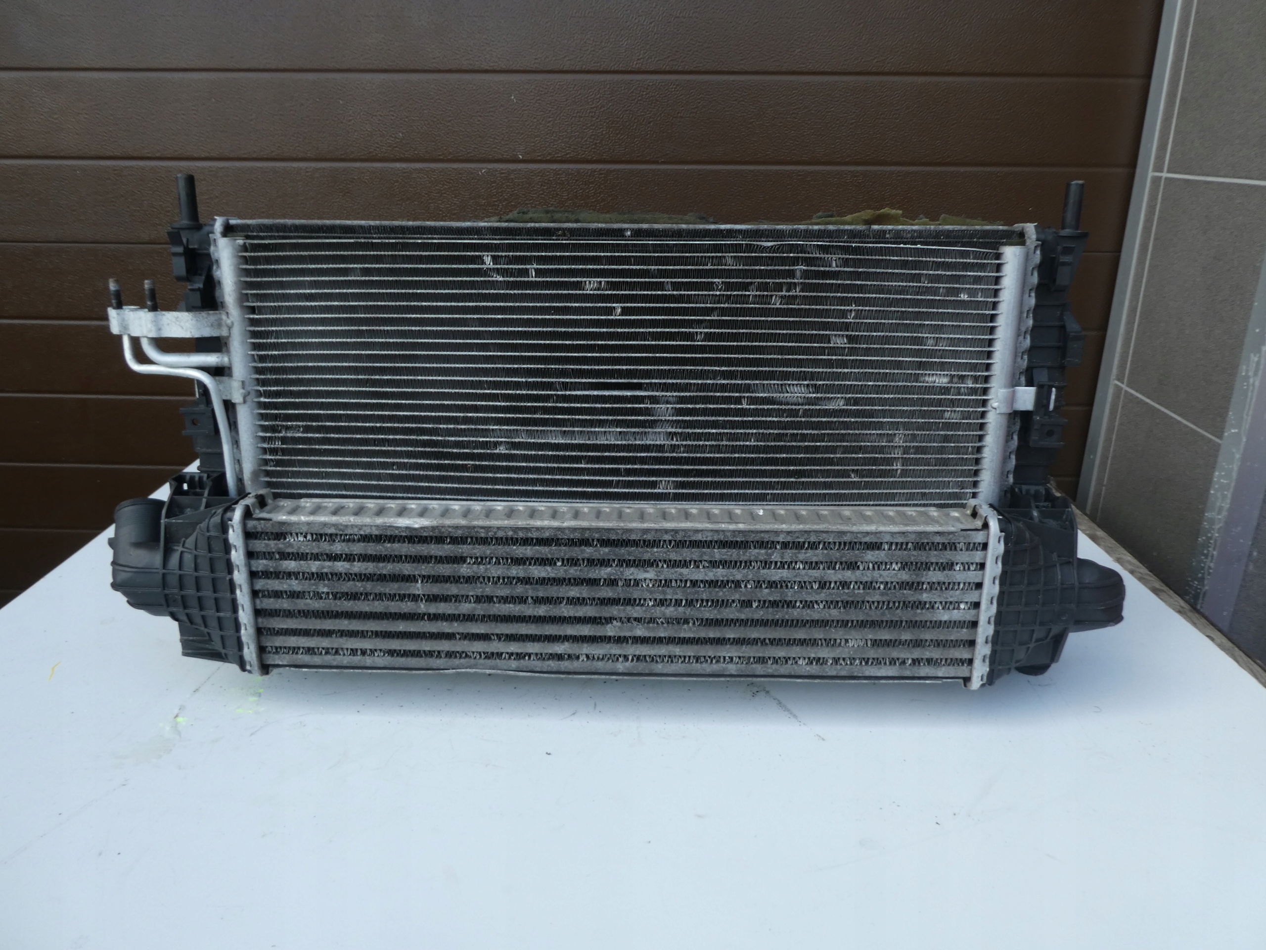 FORD C MAX MK1 Kühler KOMPLET Gurten