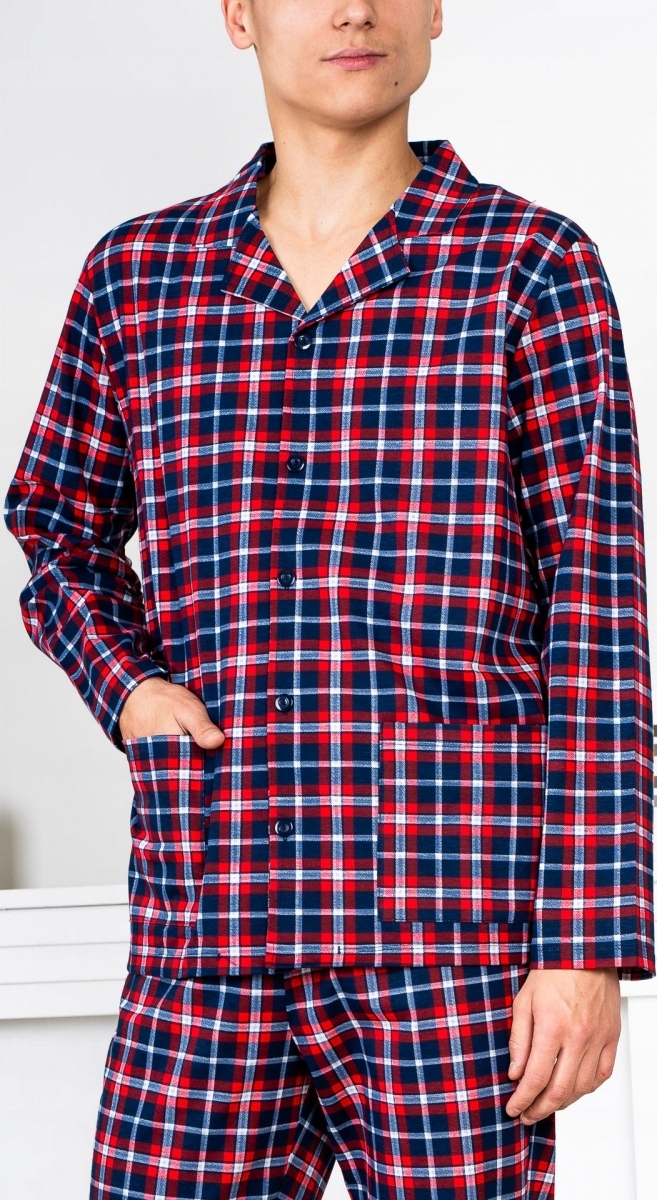 Muzzy Pánské pyžamo Krata rozepínací R: XL