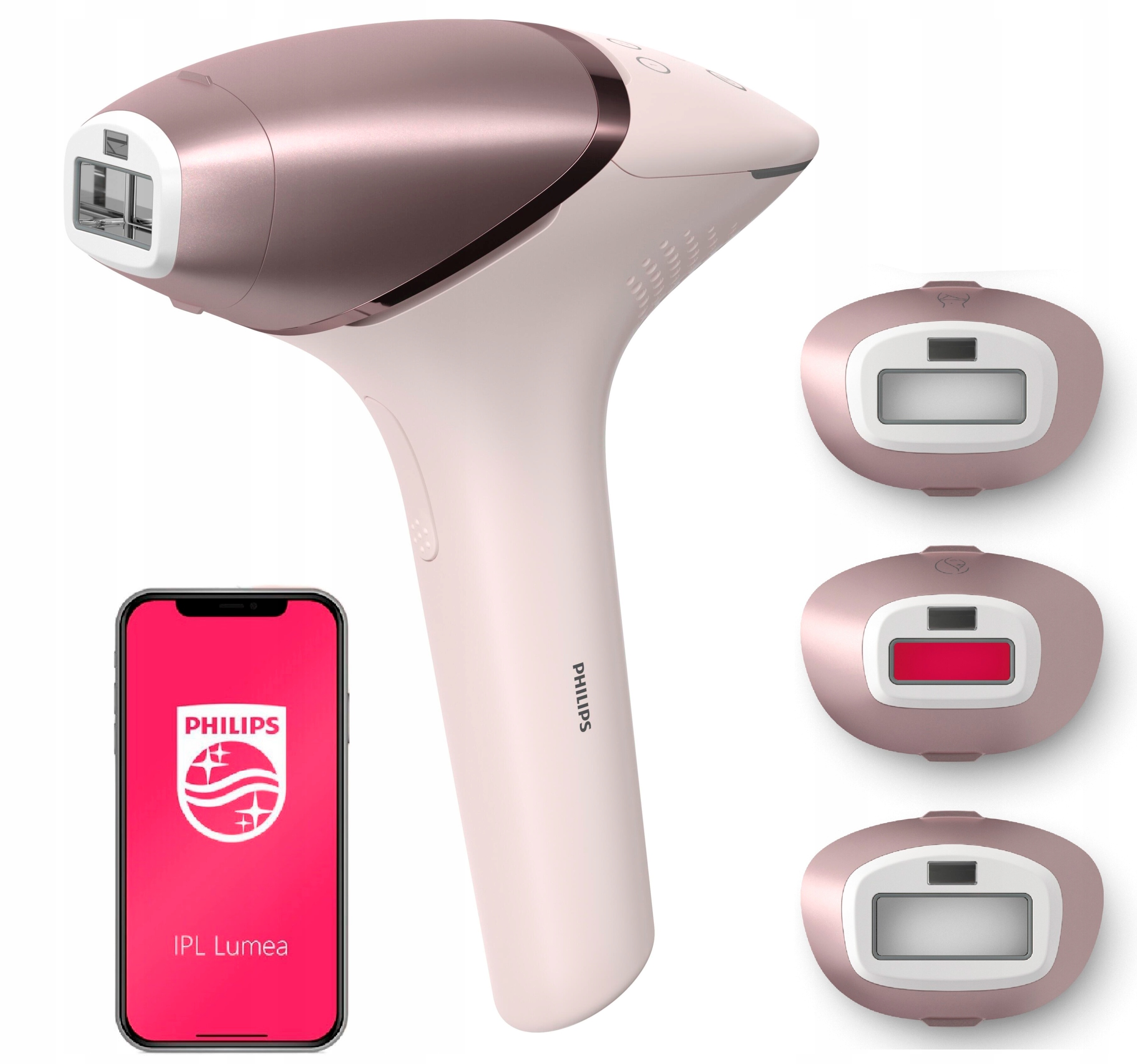 DEPILATOR PHILIPS IPL LUMEA BRI977/00 X4 NASADKI CIAŁO TWARZ PACHY BIKINI Czas ładowania 121 min