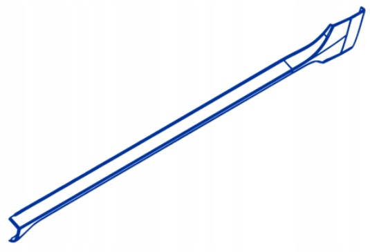 LISTWA PROGOWA NAKŁADKA LEWA DUSTER II 769528307R