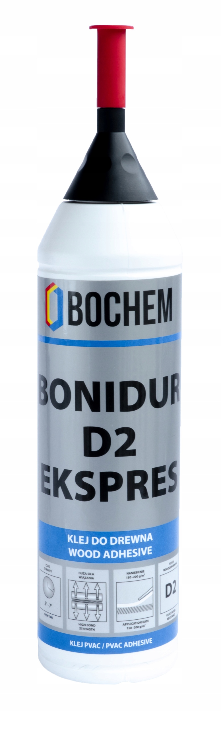 KLEJ DO PŁYT WIÓROWYCH PILŚNIOWYCH SKLEJKI BONIDUR D2 EKSPRES 0,5kg