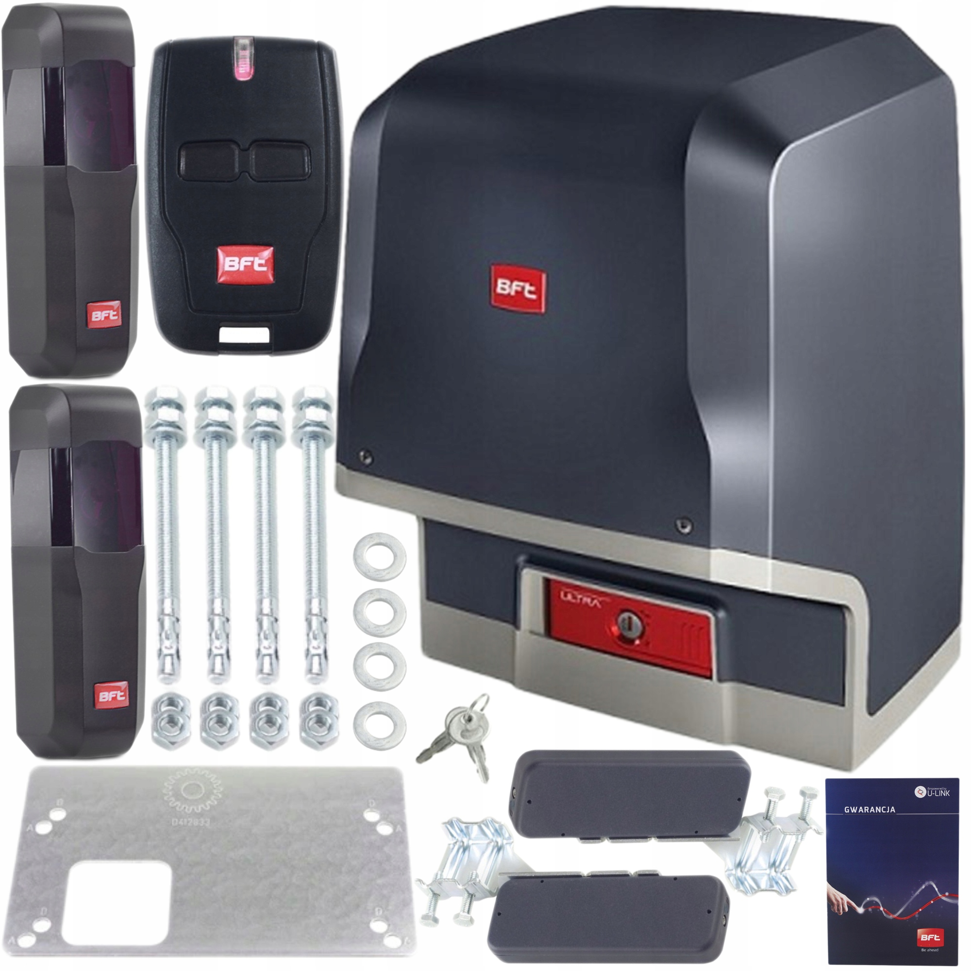 Napęd do bram przesuwnych BFT ICARO ULTRA AC A2000