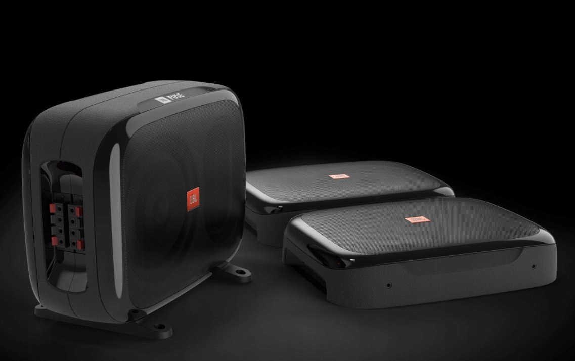JBL FUSE SUBWOOFER 8'' POD FOTEL LUB DO BAGAŻNIKA Konstrukcja jednodrożne