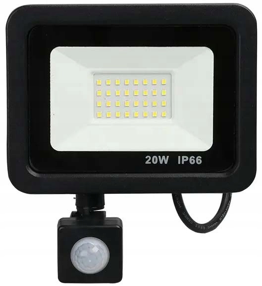 

Halogen Lampa Naświetlacz Led 20W Z Czujnik Ruchu