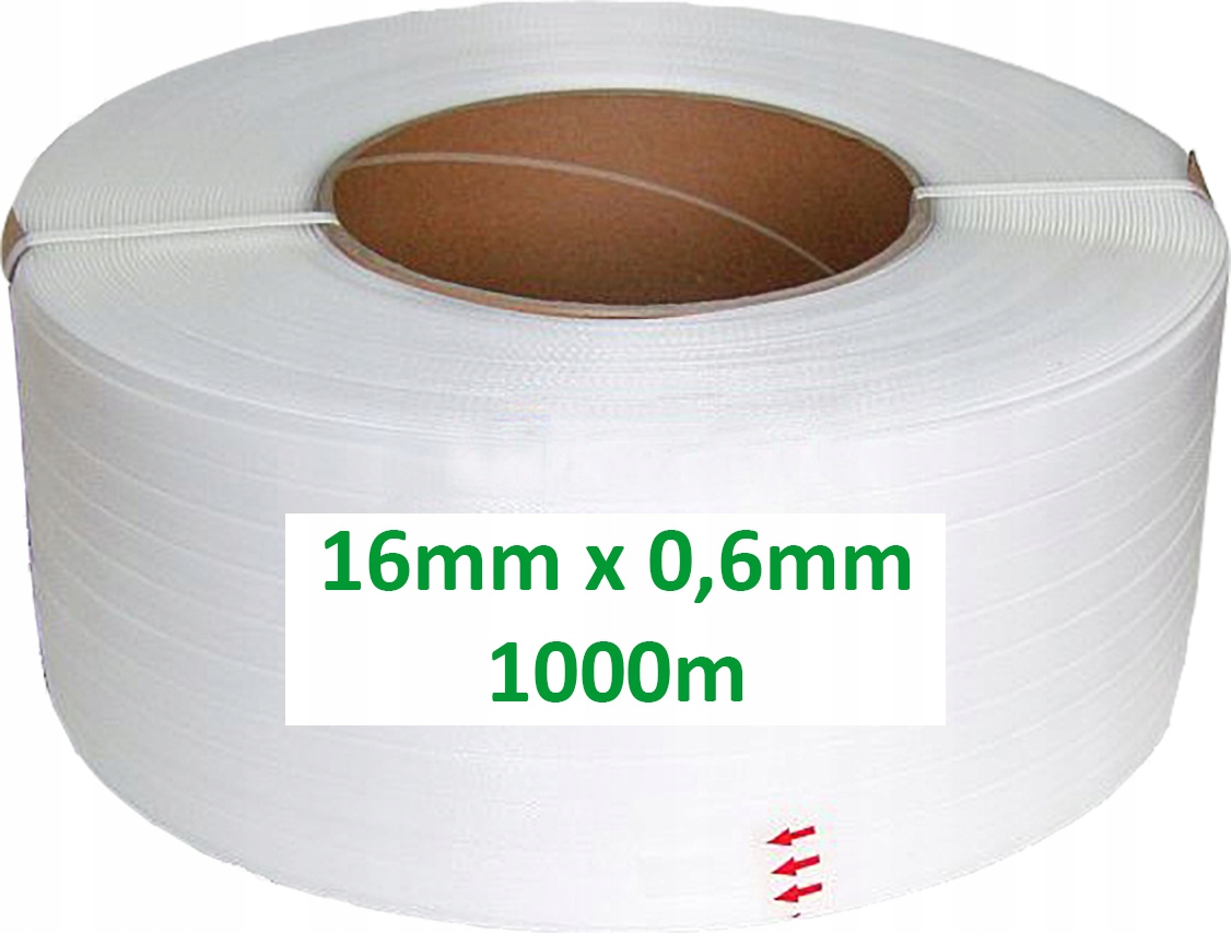 16mm Taśma Spinająca Pp Pakowa do Spinania palet Bandowania 1000m