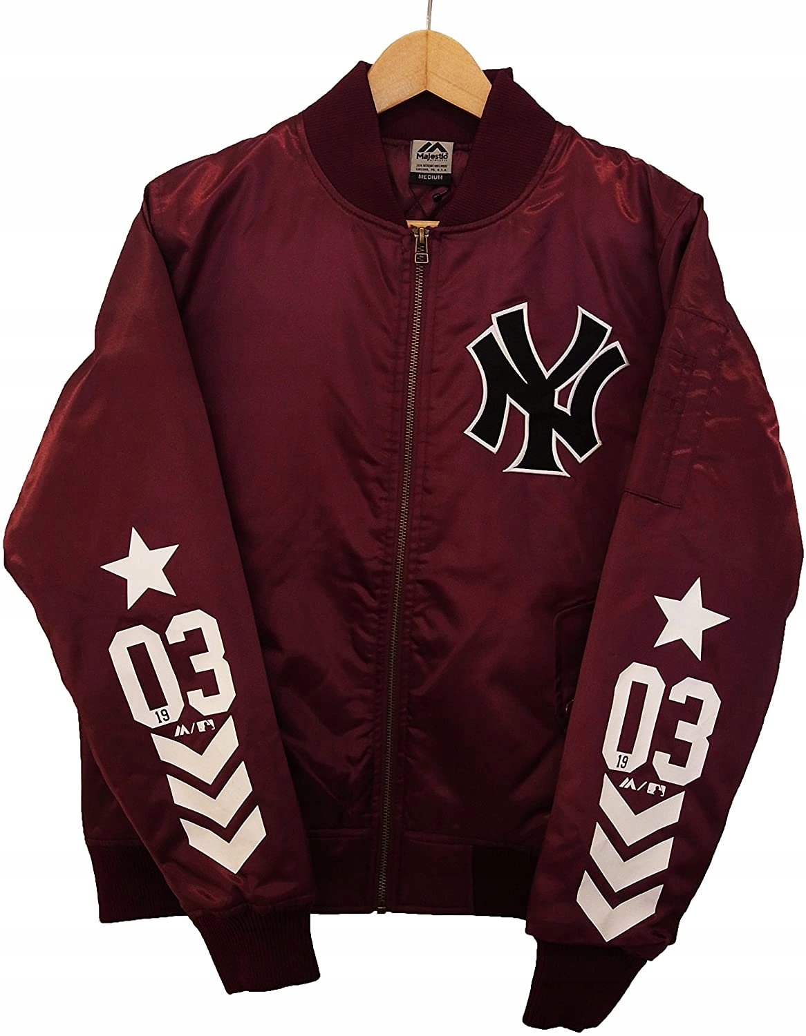 Baseballová bunda Majestic New York Yankees L