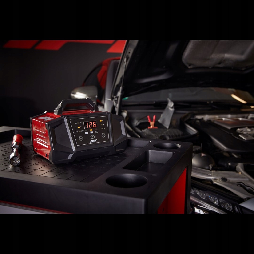 Ładowarka PROSTOWNIK WARSZTATOWY do akumulatorów 10A 6V 12V AGM GEL F1 2024 Marka AEG