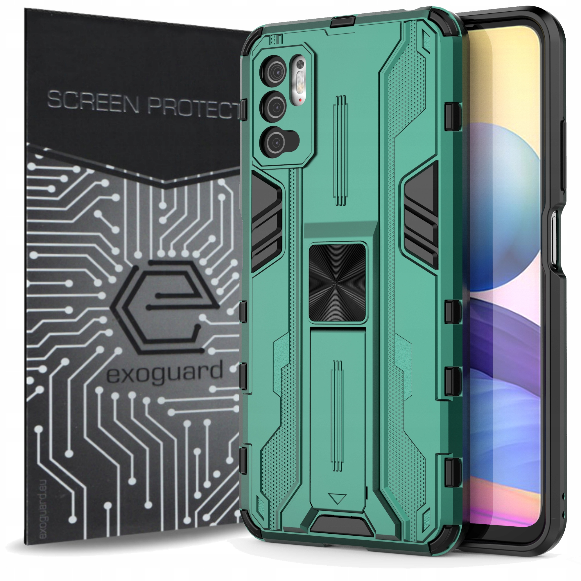 

Etui Pancerne+szkło do Xiaomi Redmi Note 10 5G