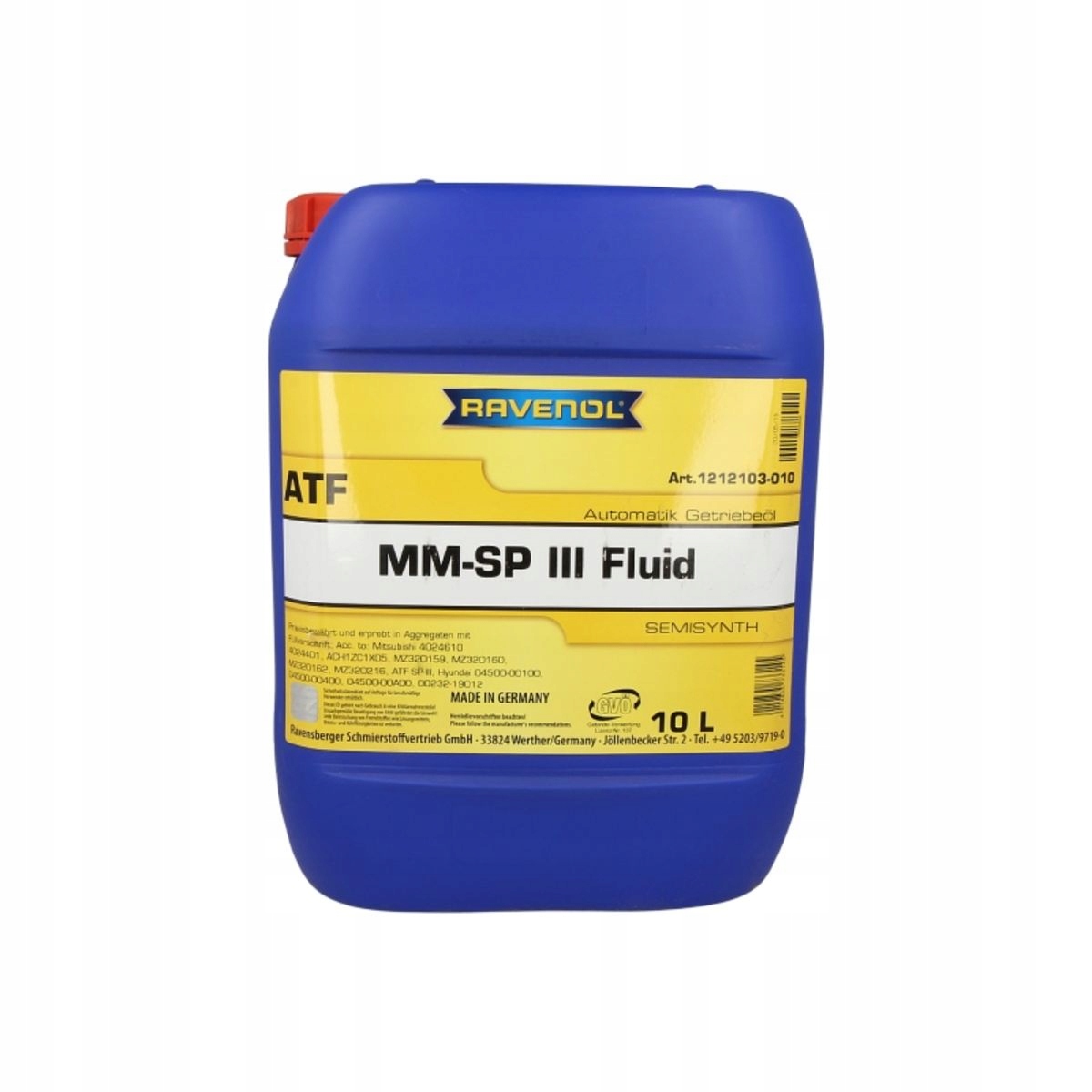 Olej Atf MM Sp (pre prevodovky); Hyundai 002321