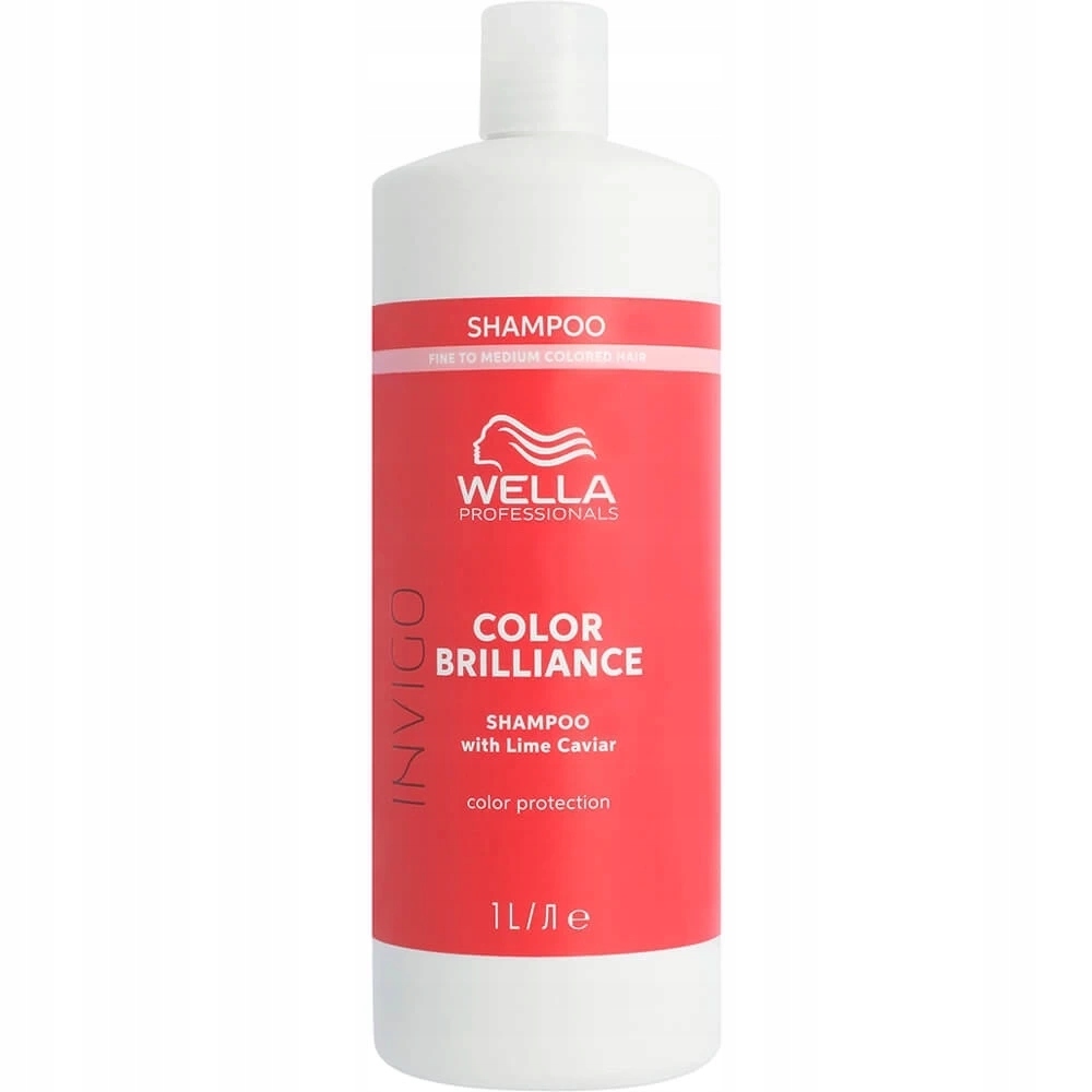 Wella Invigo Brilliance Šampon pro Barvené Jemné až Normální Vlasy 1000 ml
