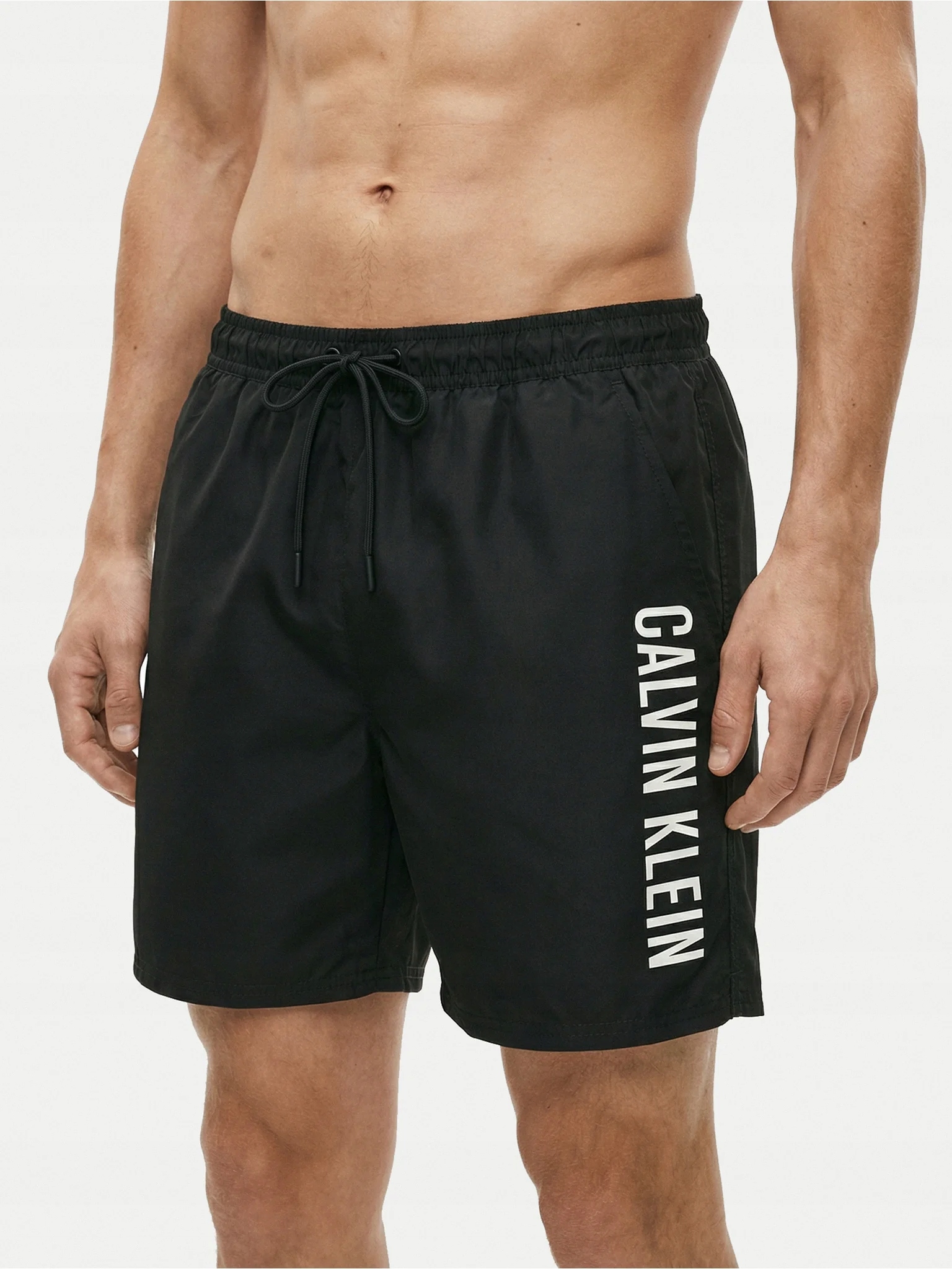 Calvin Klein pánské plavkové šortky černé LV00N61047 L