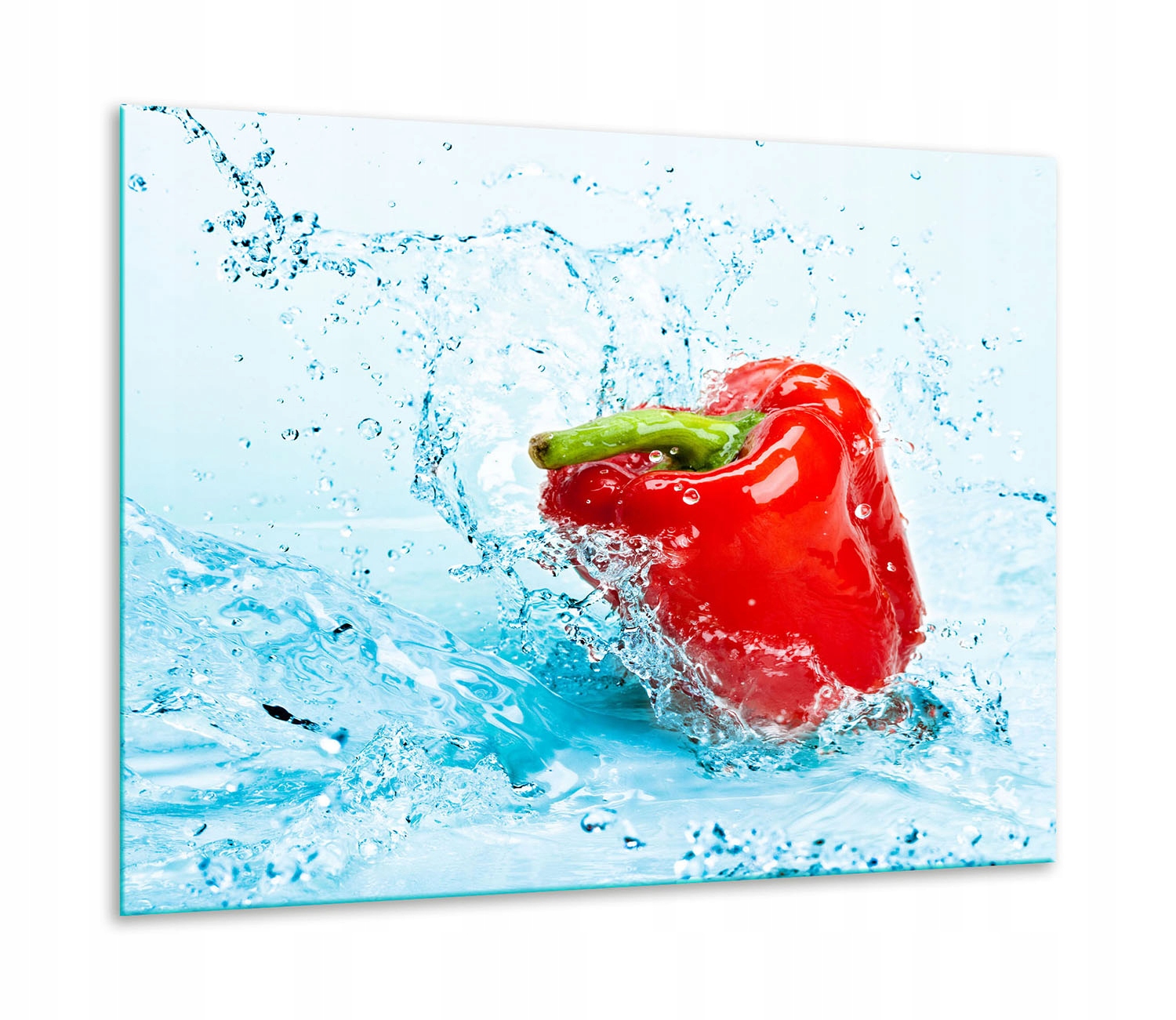 7v1 Skleněná Ochranná Deska Na Sporák 60x52 Paprika