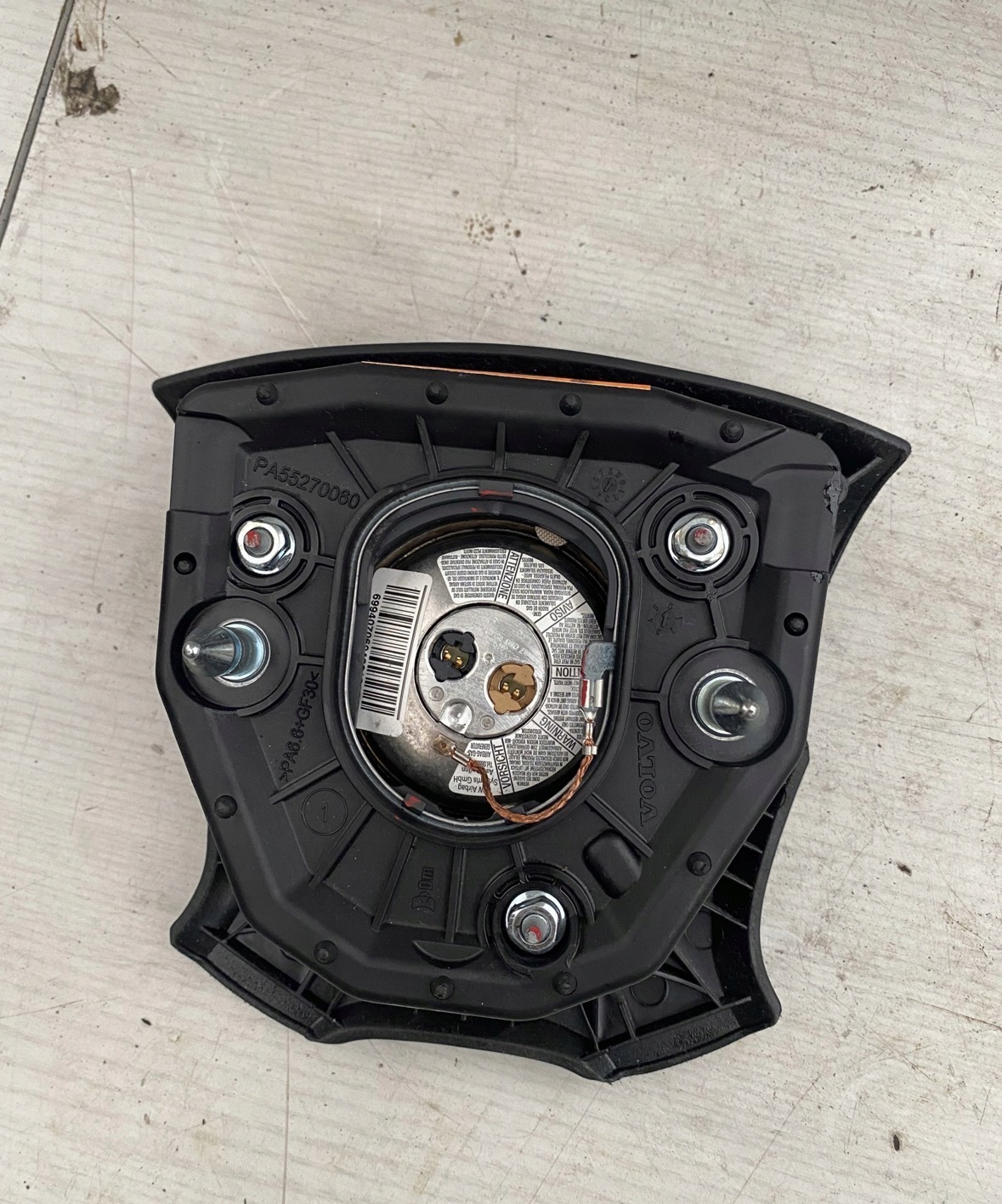 airbag airbag driver´s Volvo OE P30780655