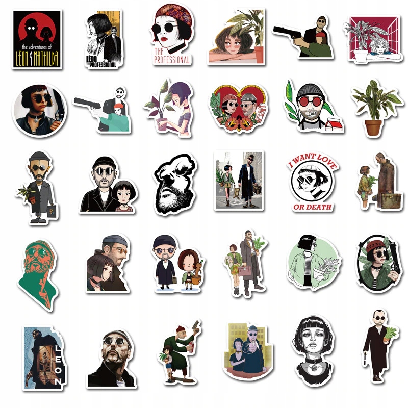 Naklejki Leon Zawodowiec Matylda Luc Besson Reno EAN (GTIN) 44032911652904