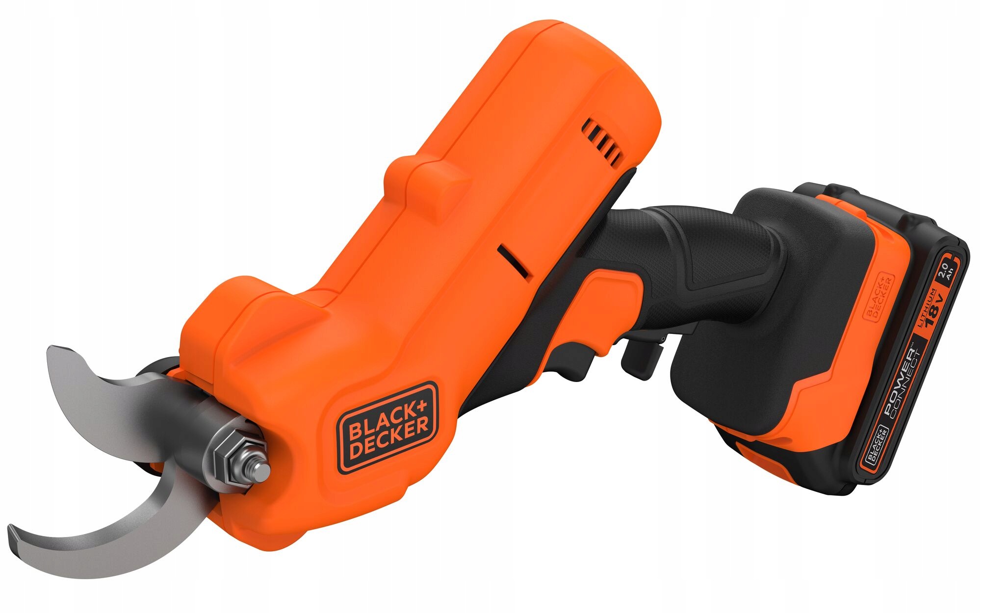 Záhradné Akumulátorové Nožnice 25 mm Black+Decker BCPP18D1-QW Sada 1x2Ah 18V
