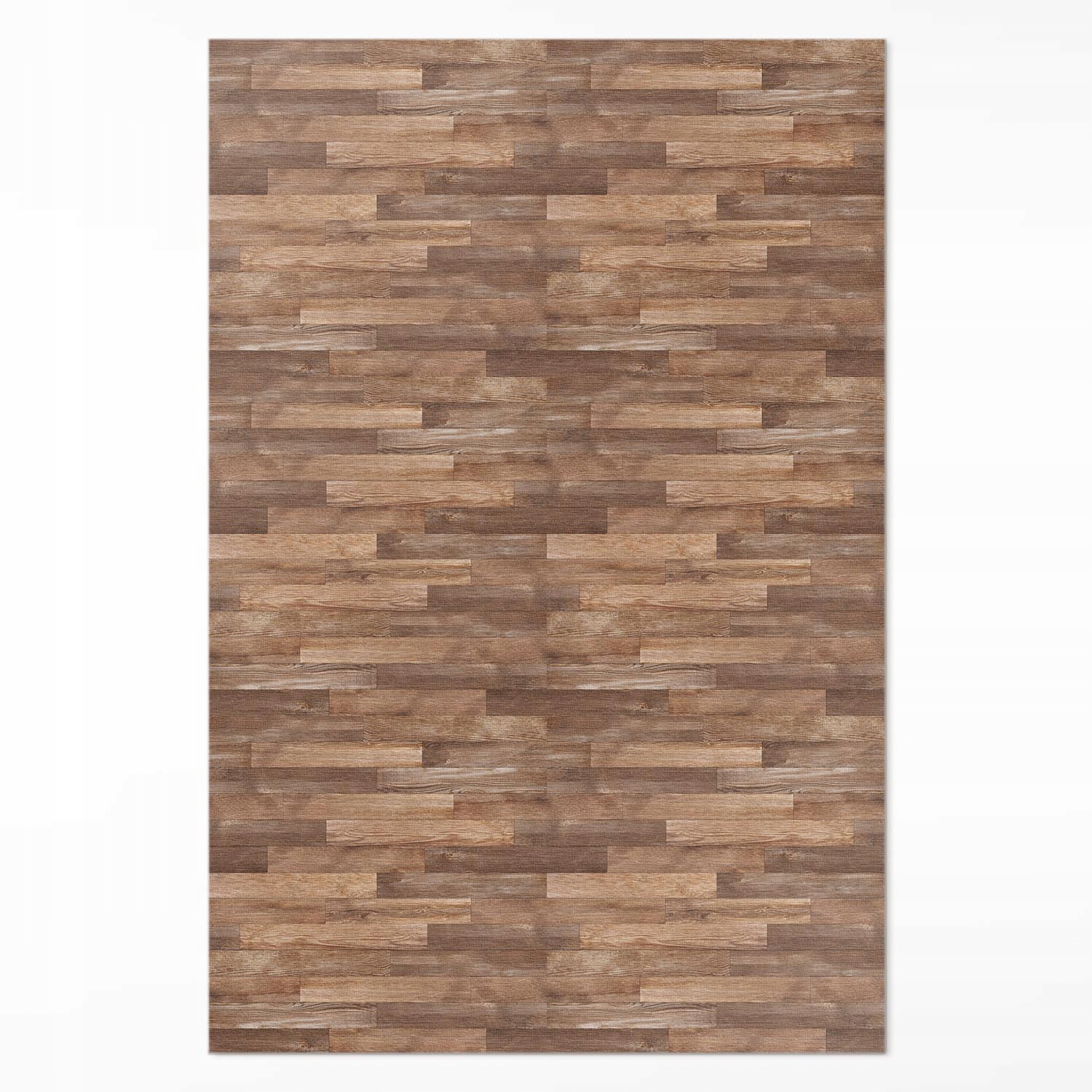 Behúň Vinylový Loft Štýlový drevený podlahový parket veľký 140 x 210 cm