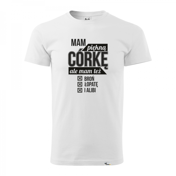 

KT004F - XXL / Koszulka Mam Piękną Córkę dla taty