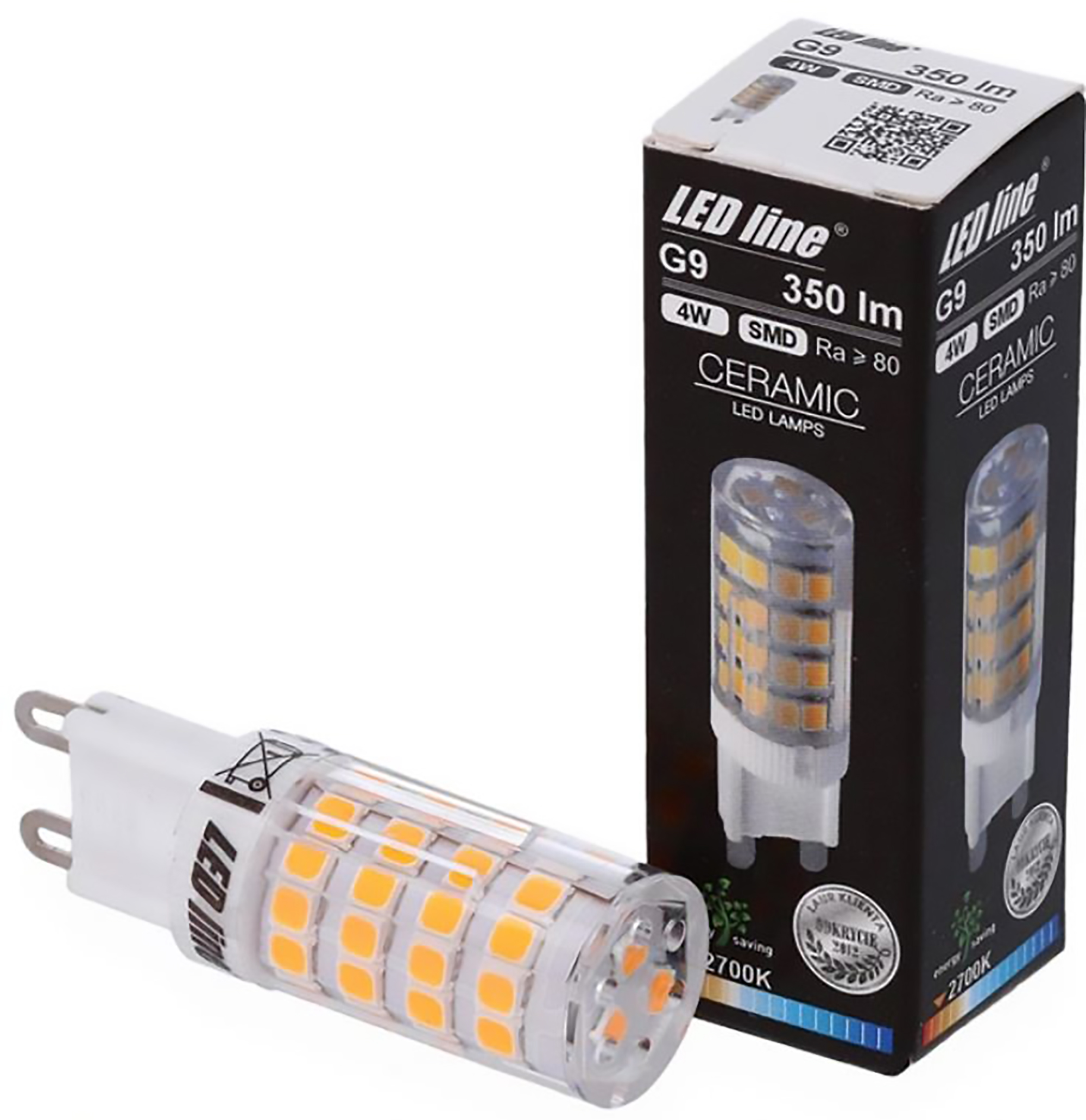 

Żarówka Led G9 4W ciepła 350lm LedLine Mała Hurt