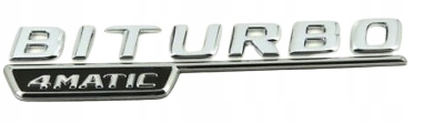 

Emblemat Znaczek Biturbo Mercedes P A2058172501