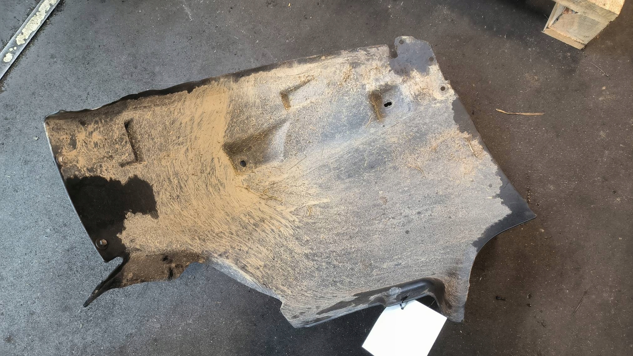 mudguard left front MERCEDES-BENZ ML W164
