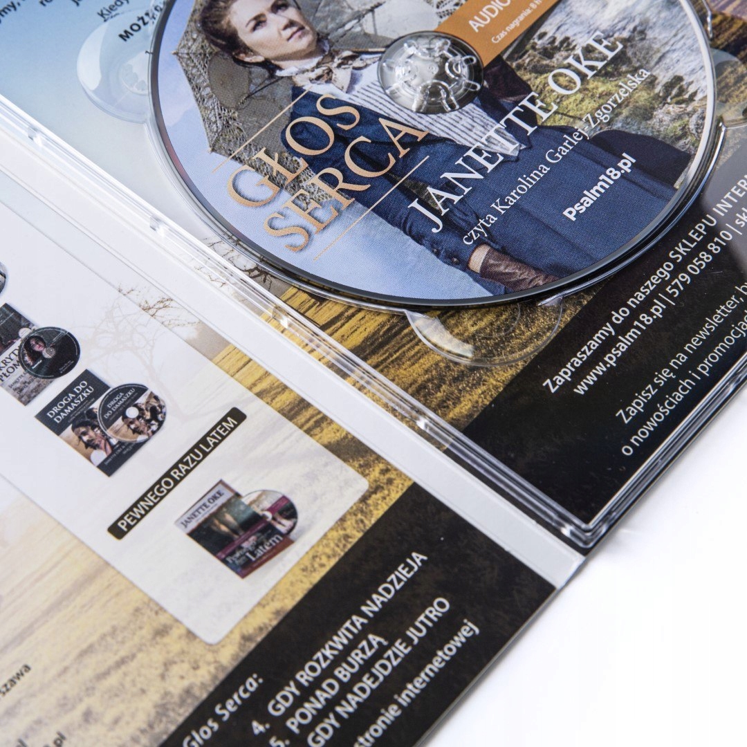 Audiobook CD-MP3: GŁOS SERCA - Janette Oke Wydawnictwo Psalm18