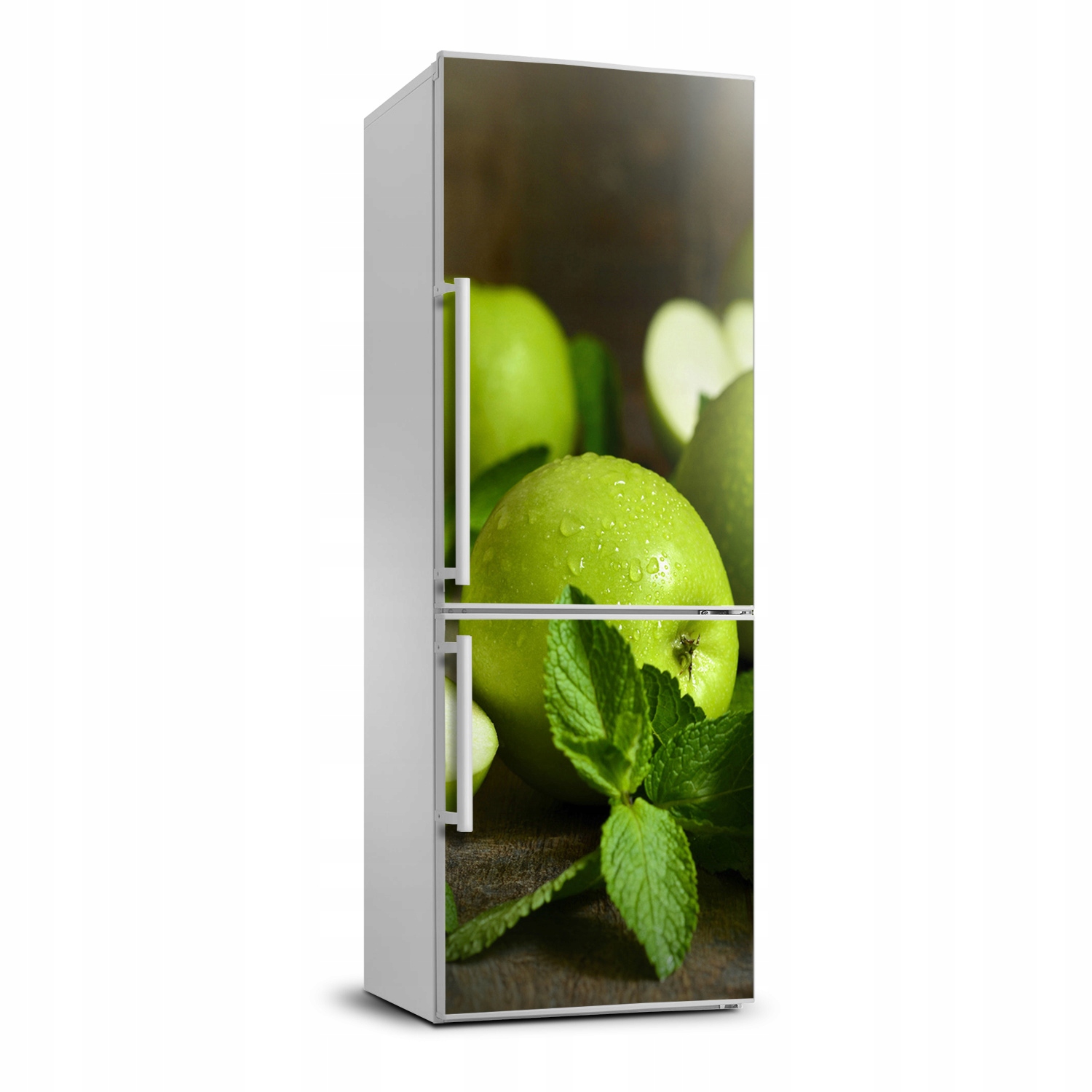 

Okleina samoprzylepna na lodówkę Zielone jabłka