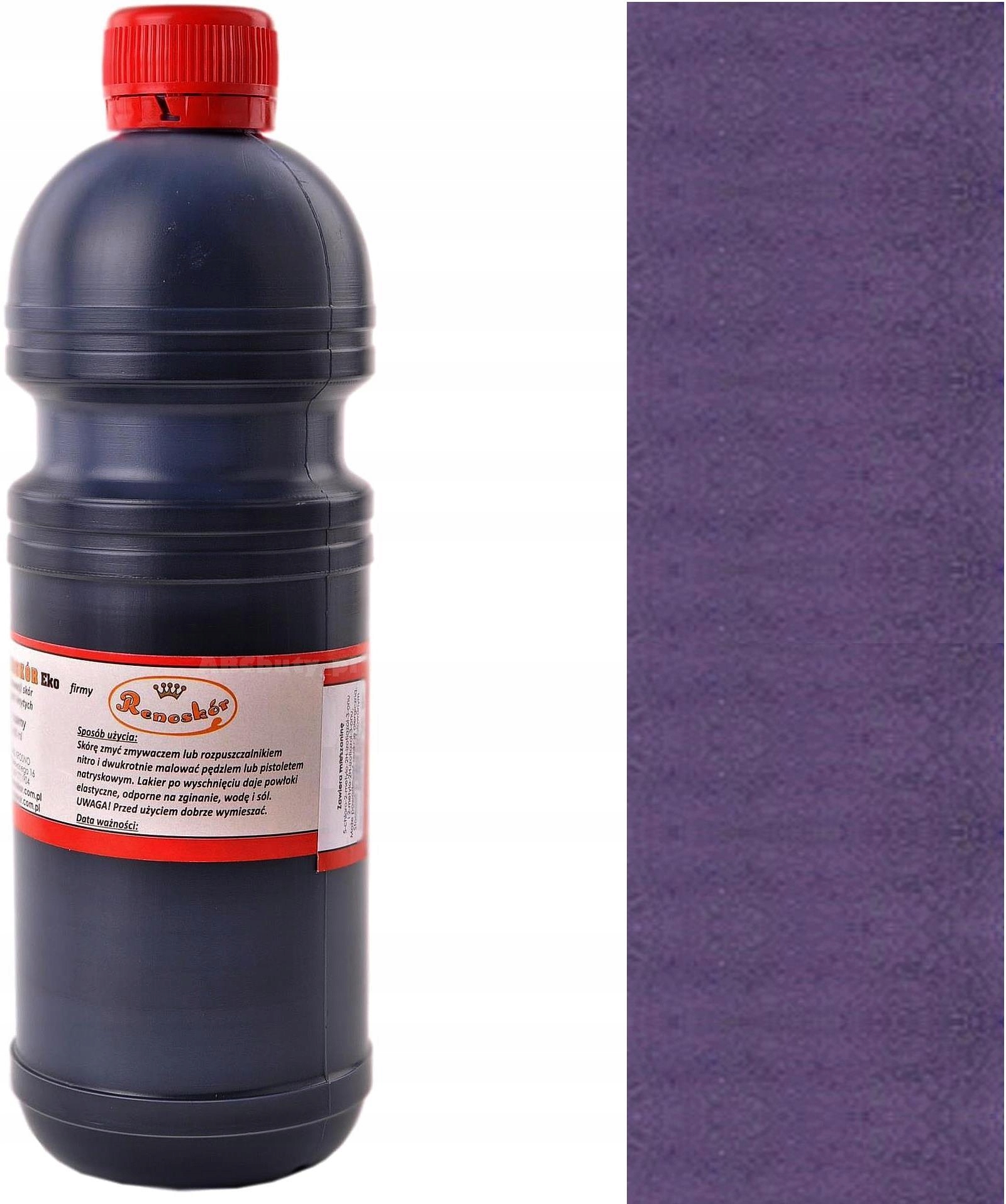 Švestková Barva Renoskin Lak Na Renovaci Pokožky Customizace Wilbra Tekutina