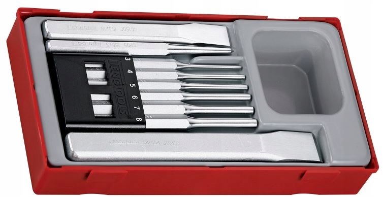 9-dielna sada rezačiek, vyrážačov, p